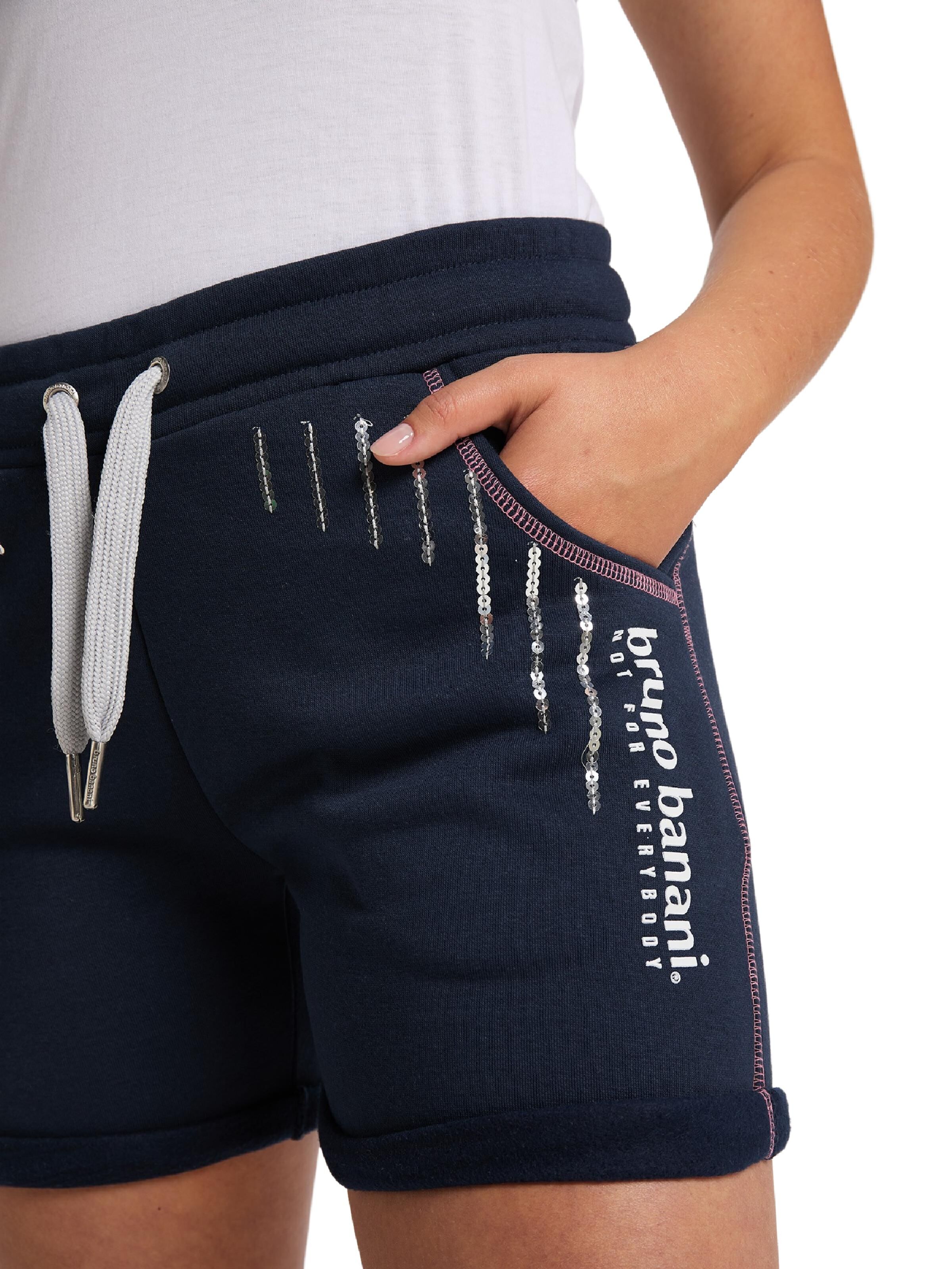 Sweatshort mit Pailletten Sweatshort mit Pailletten