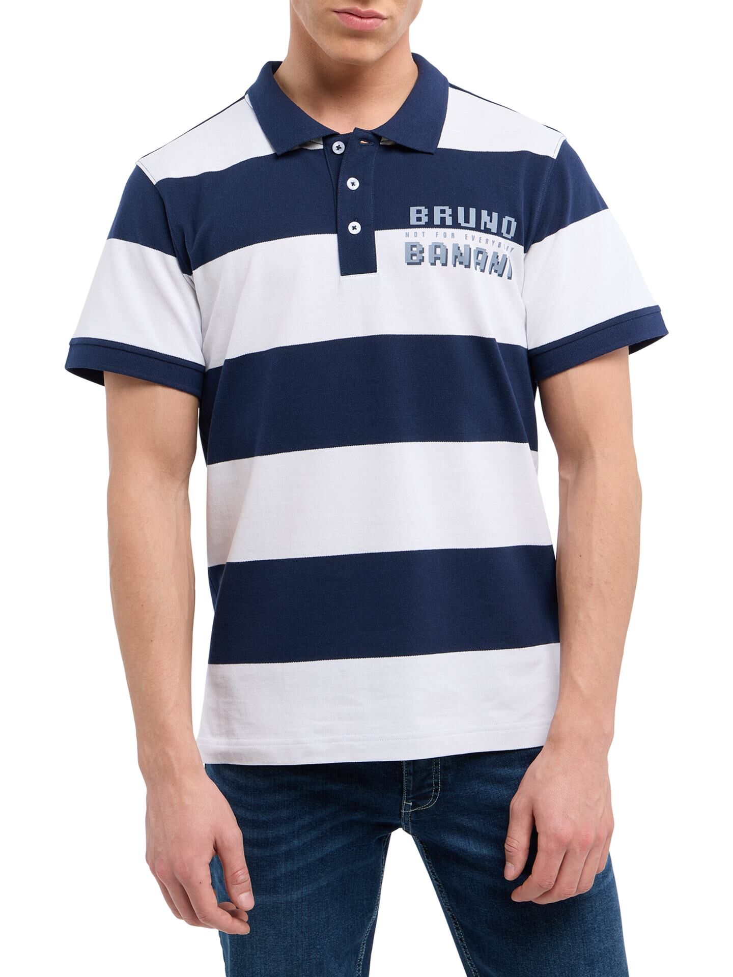 Gestreiftes Poloshirt