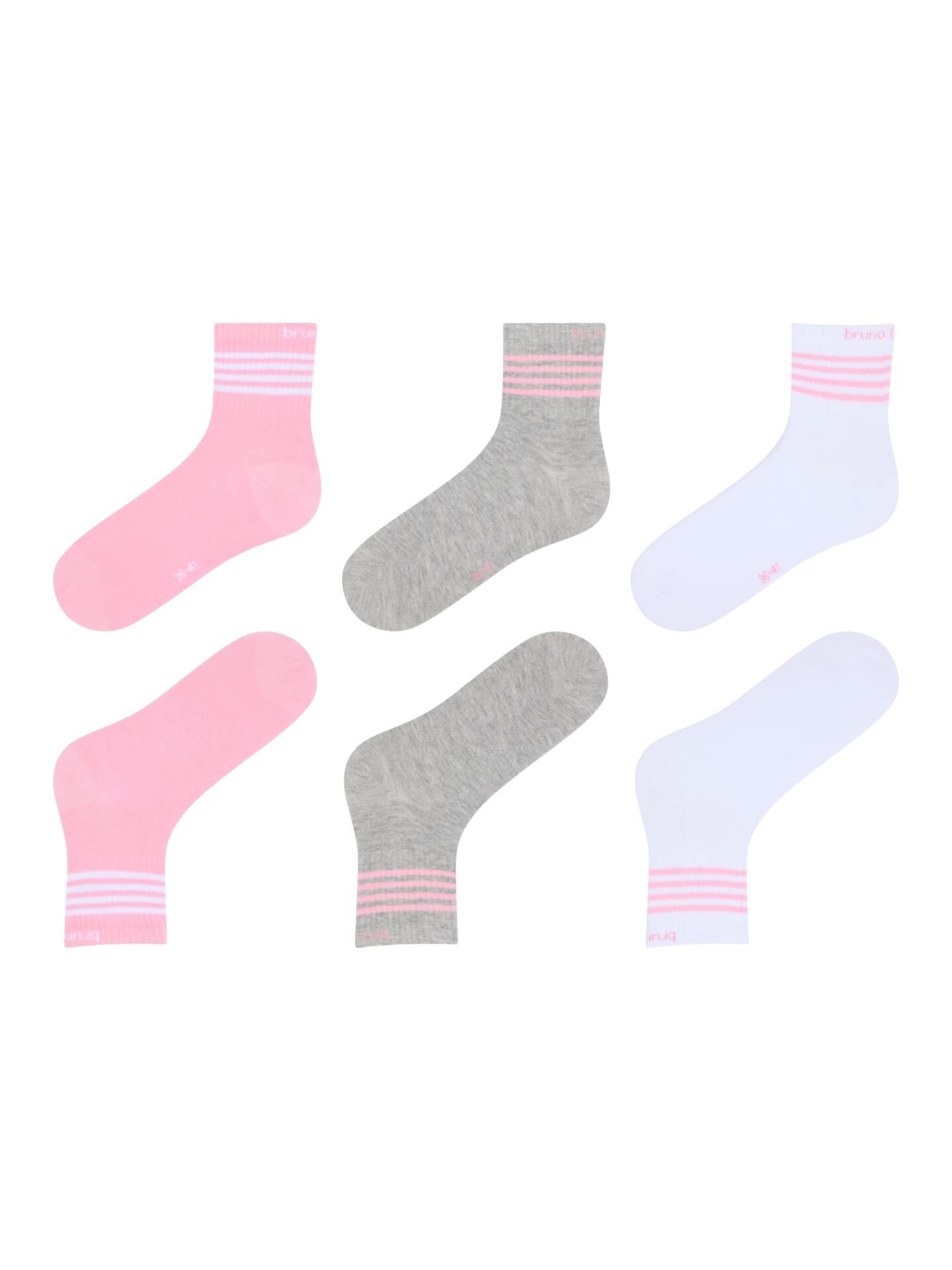 Quartersocken, 3er Pack