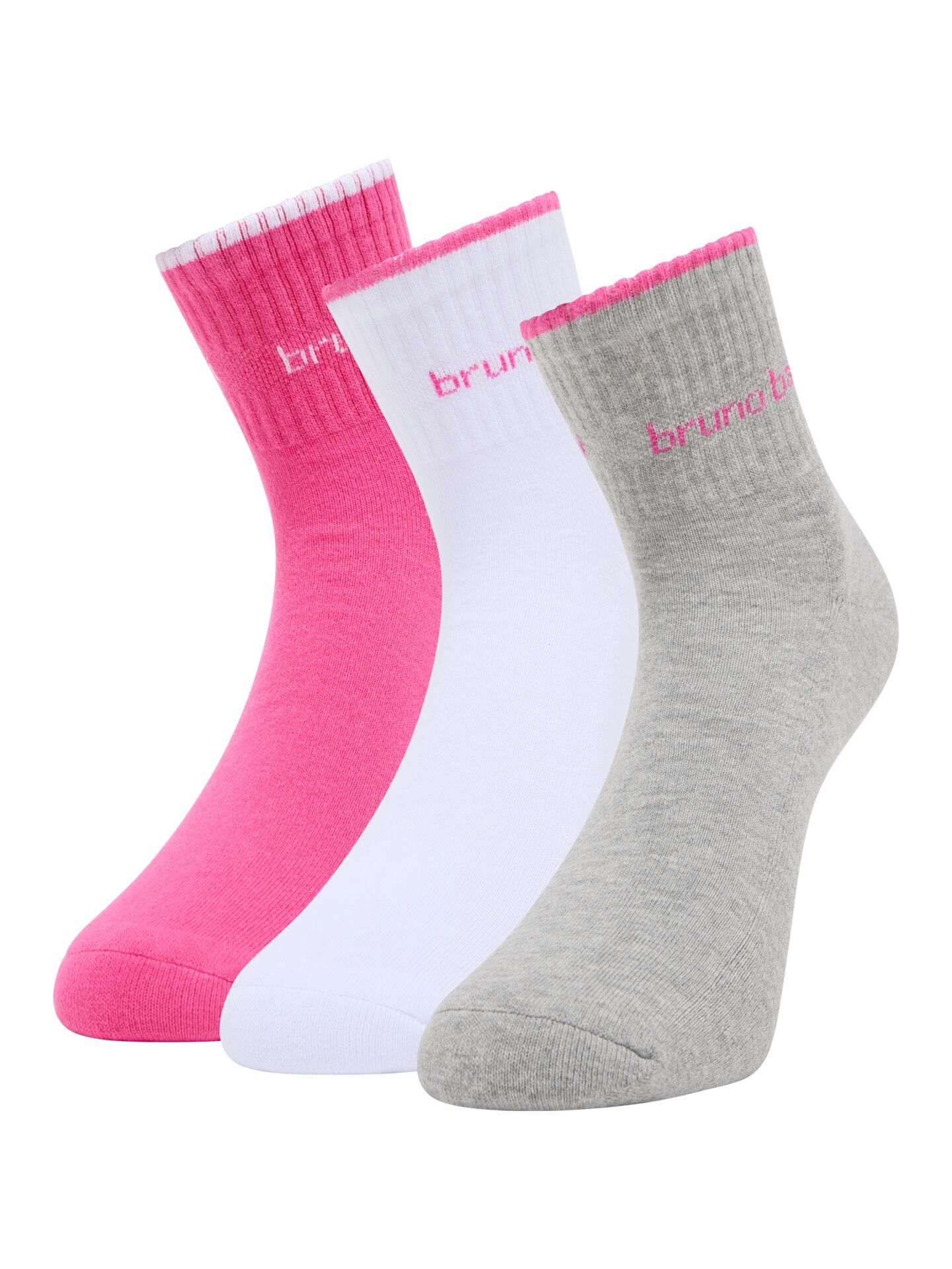 Quartersocken, 3er Pack