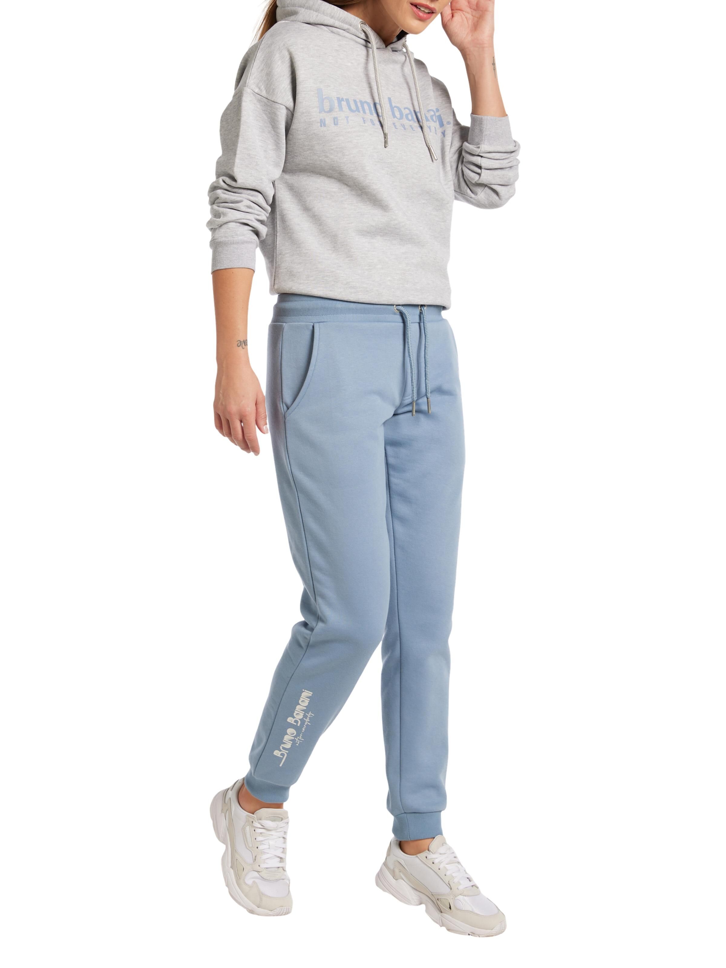 Sweathose mit Schriftzug am rechten Bein