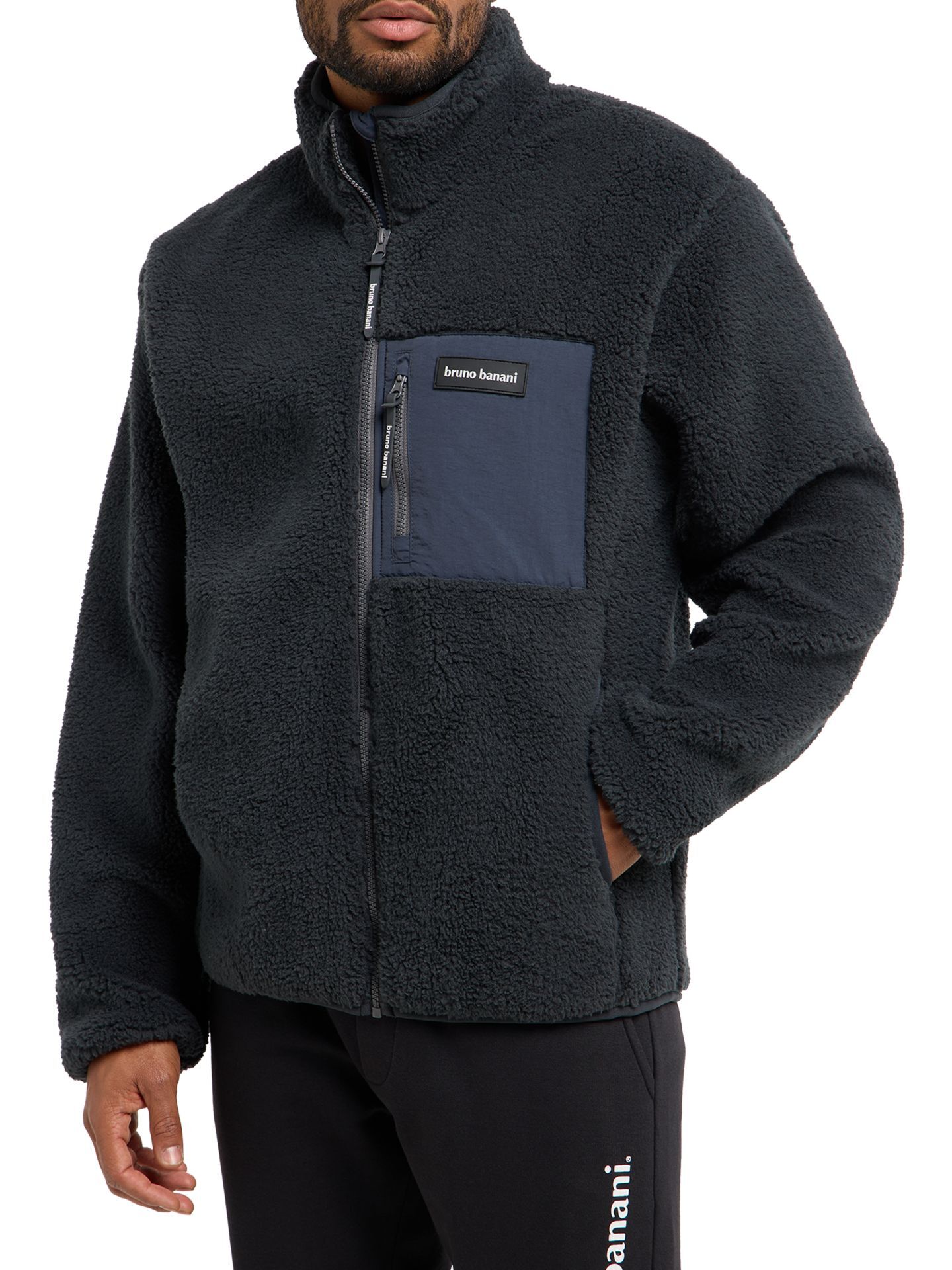  Herren Teddy Sherpa Jacke