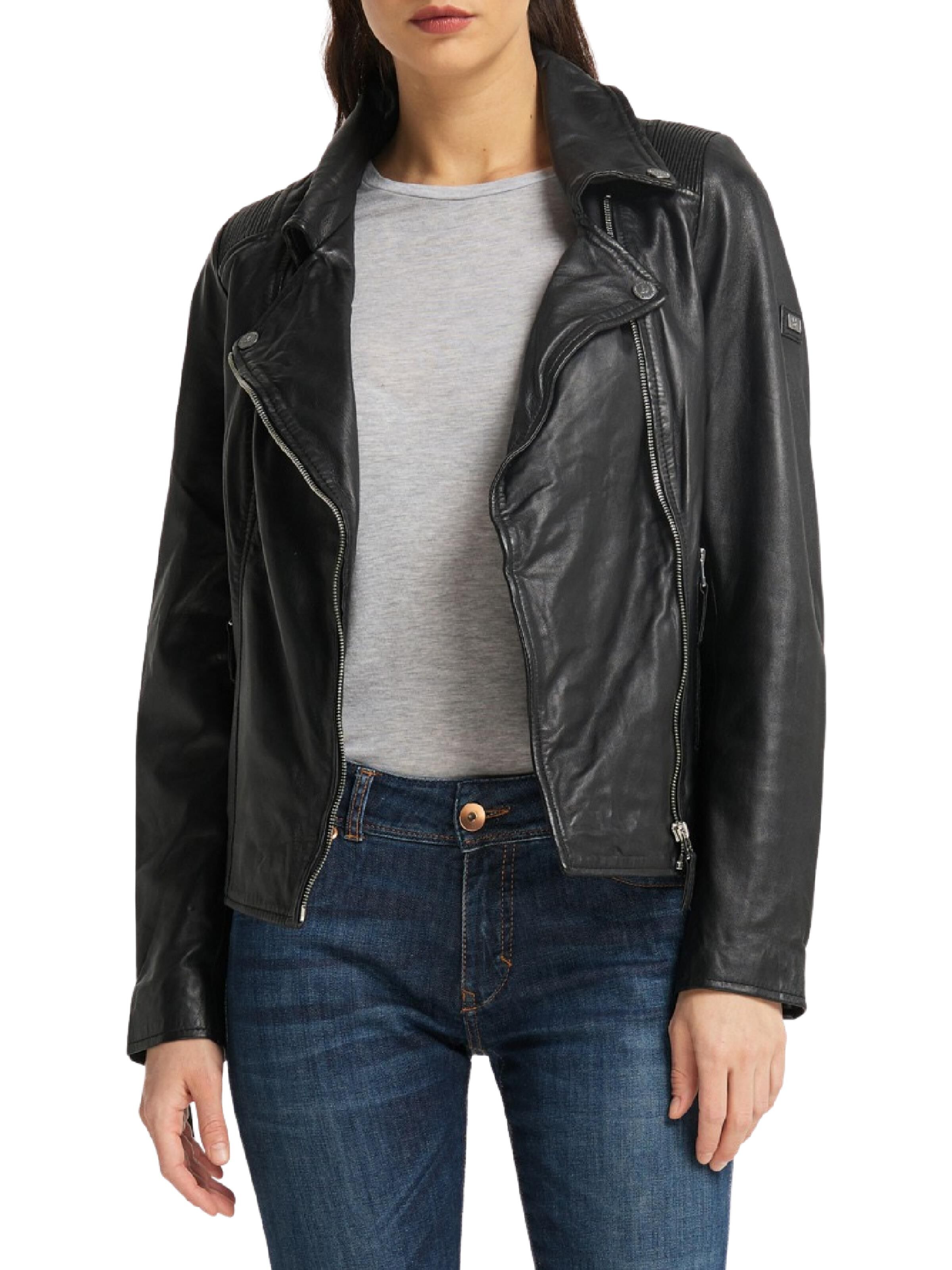 Lederjacke