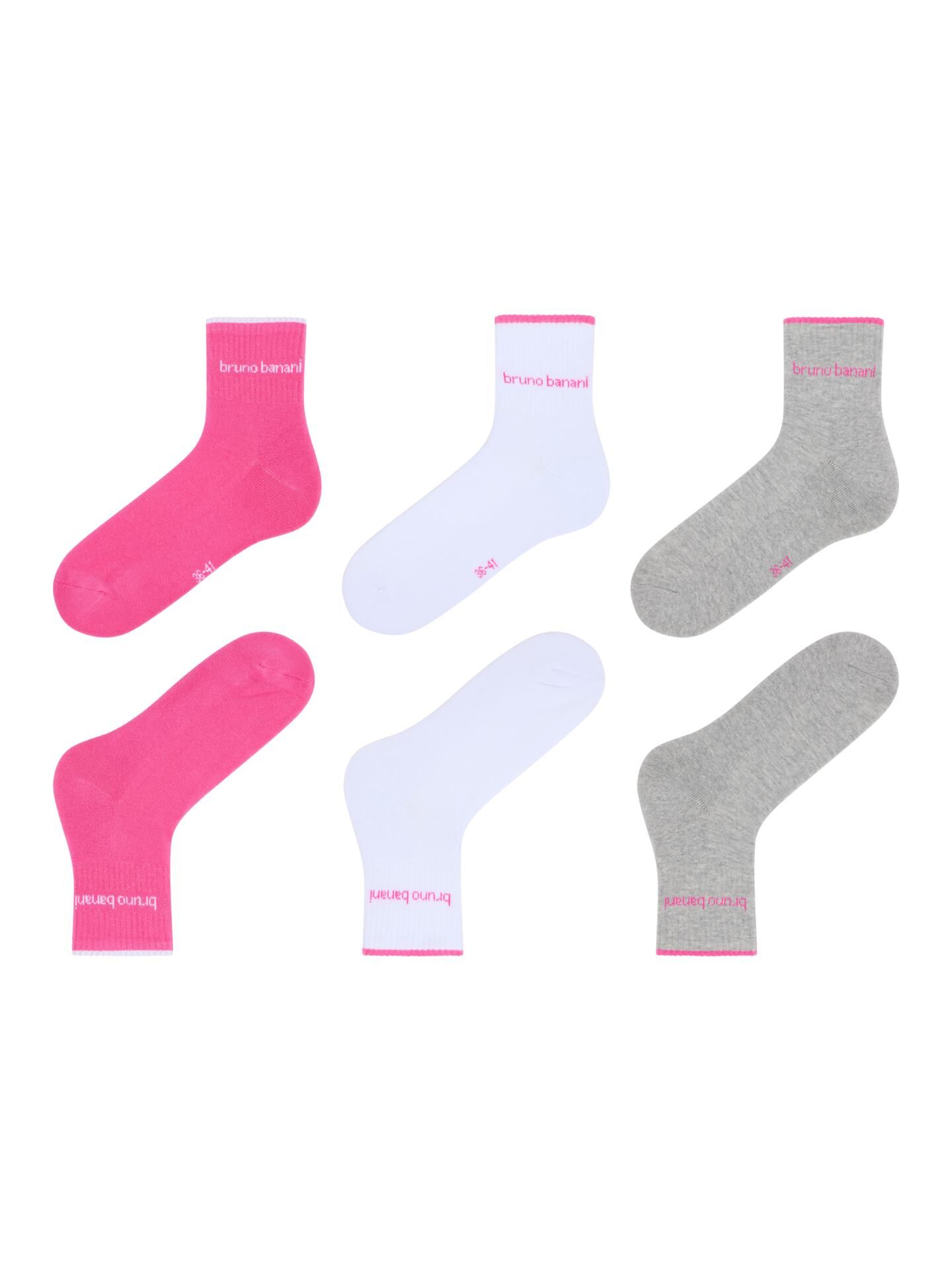 Quartersocken, 3er Pack