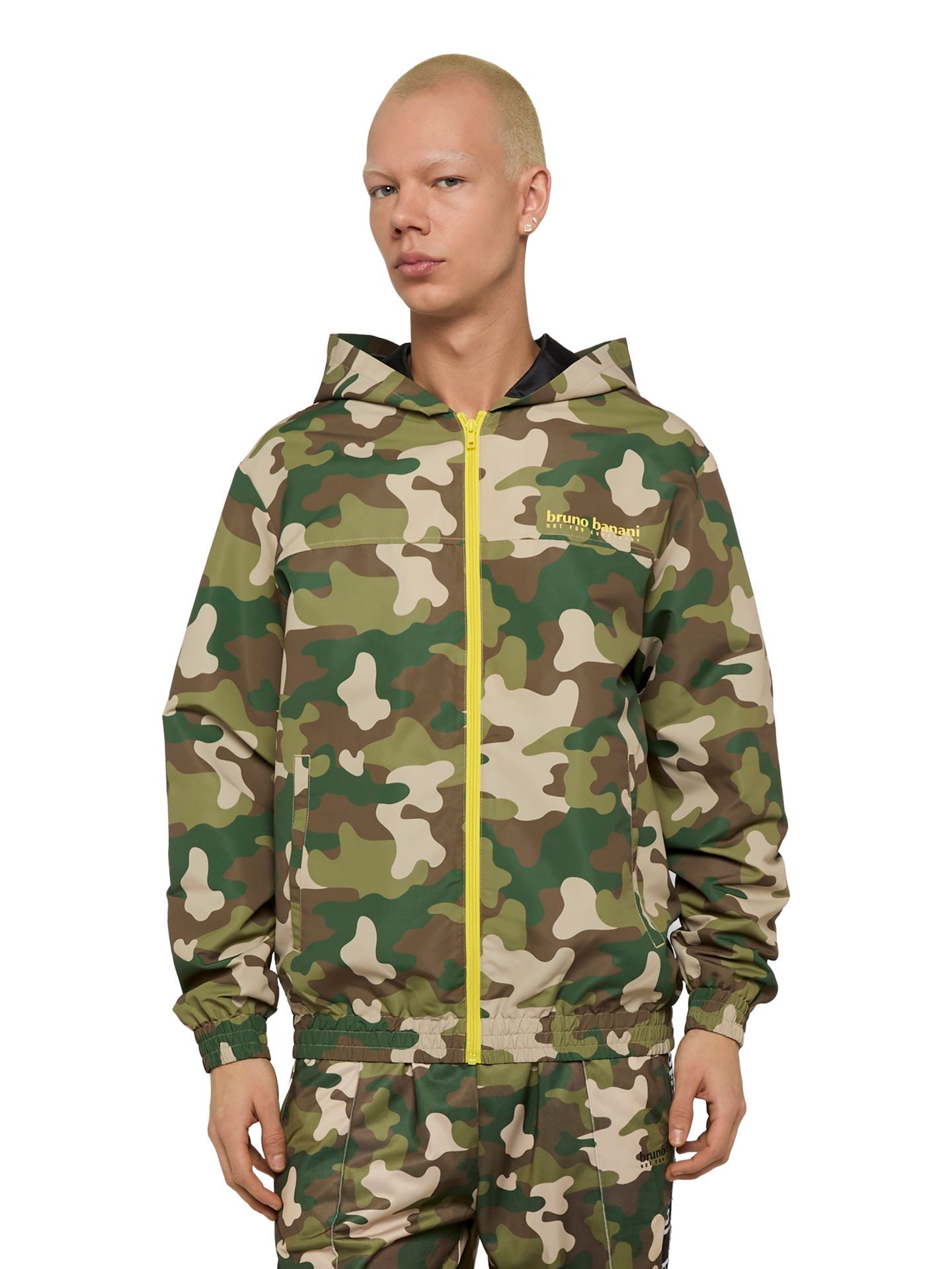  Basic Logoprint Windbreacker Jacke