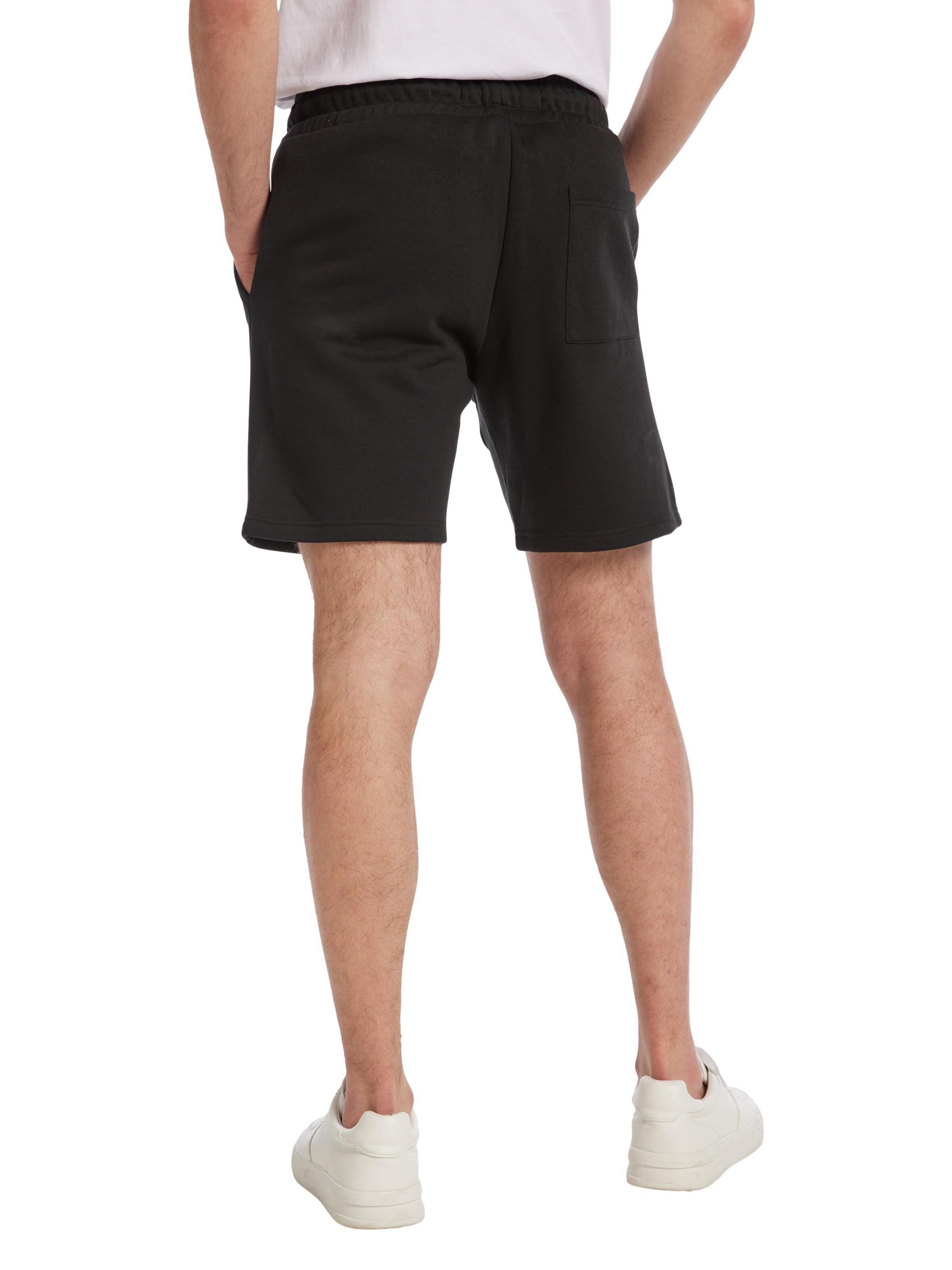  Sweatshort mit Logoprint