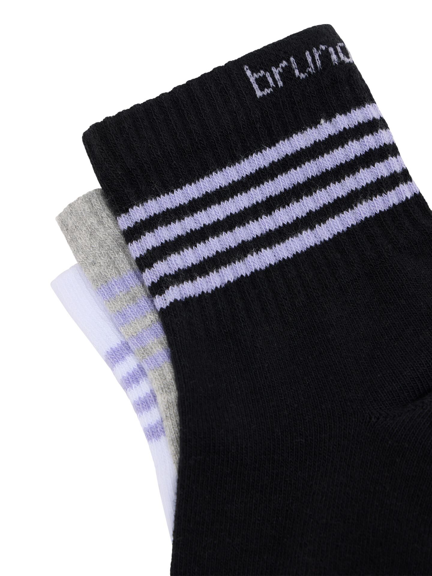  Quartersocken, 3er Pack
