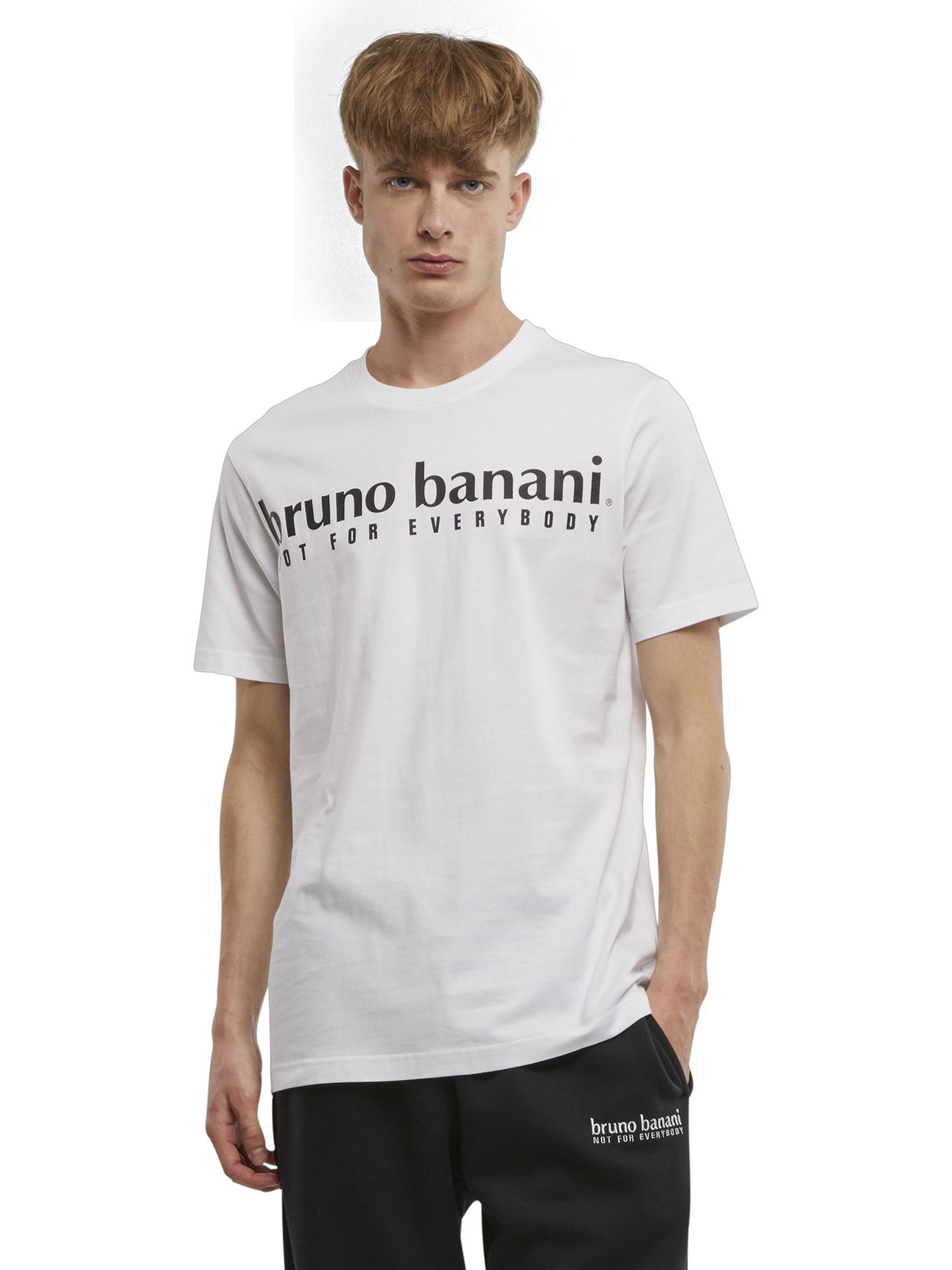 Unisex T-Shirt mit Logodruck