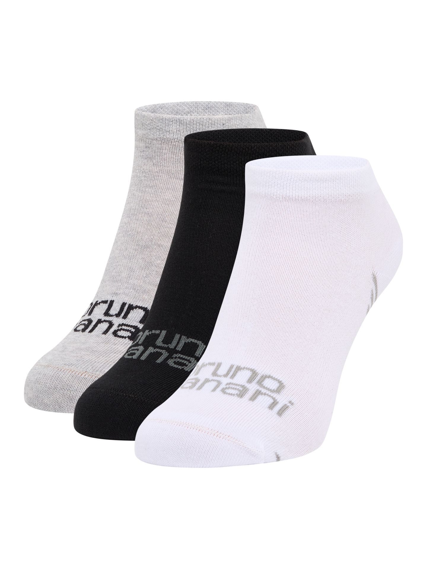  Bruno Banani Herren Sneaker Socken, 3er Pack
