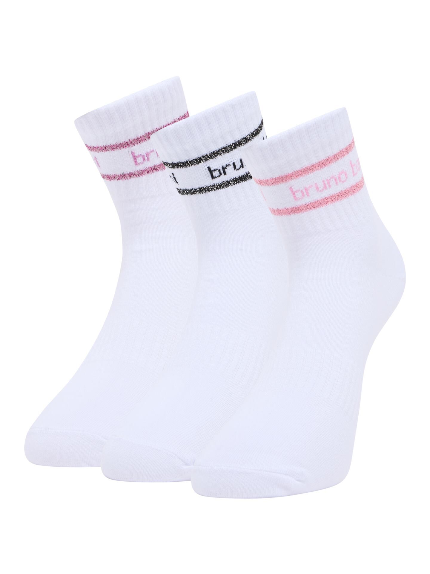 Quartersocken, 3er Pack