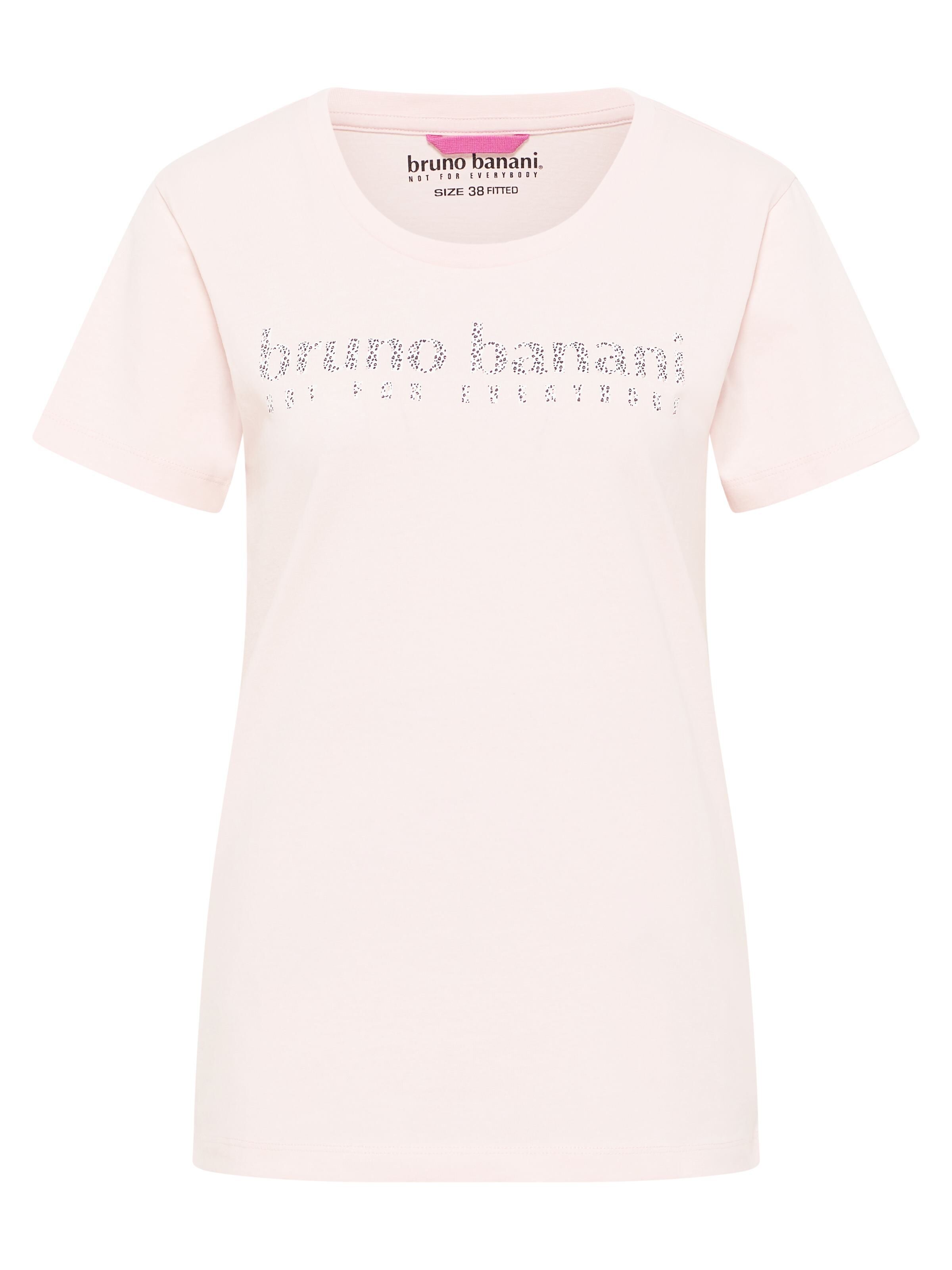 Rundhals T-Shirt mit Logo