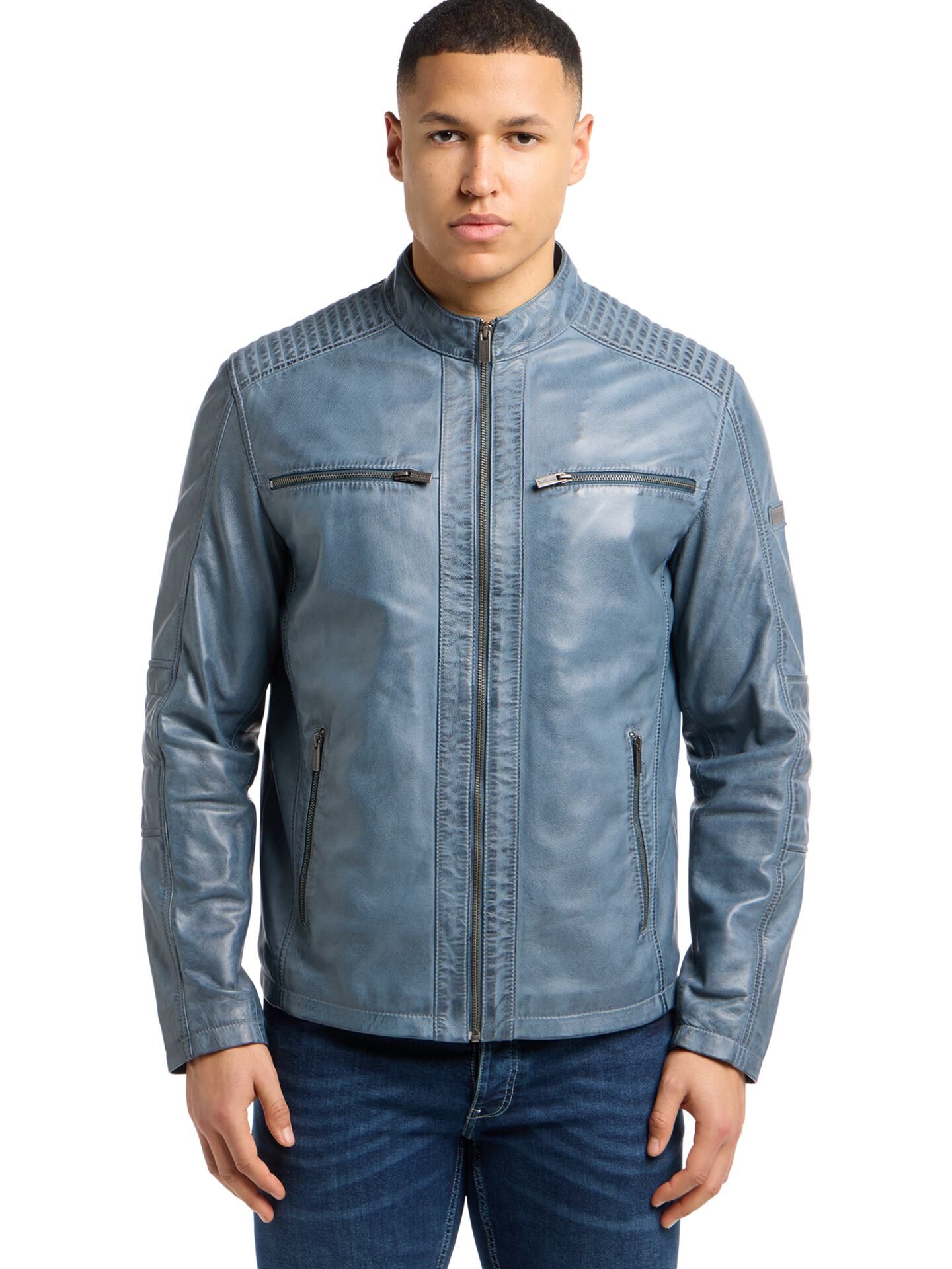 Biker Lederjacke