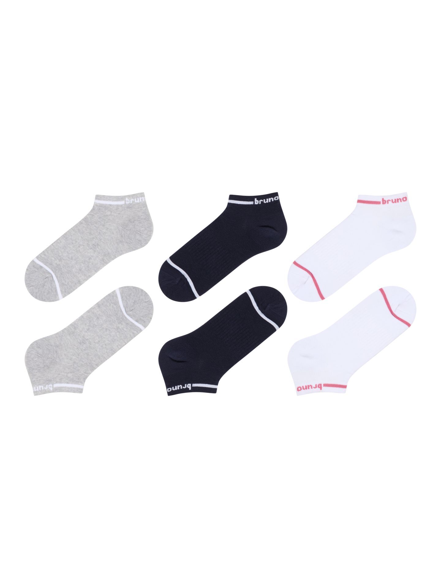  Bruno Banani Sneaker Socken, 3er Pack