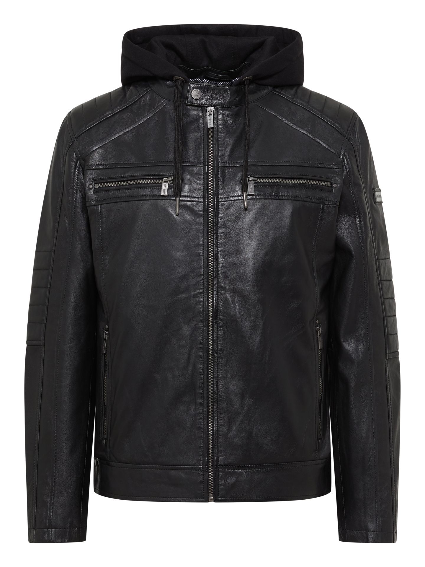  Herren Lederjacke