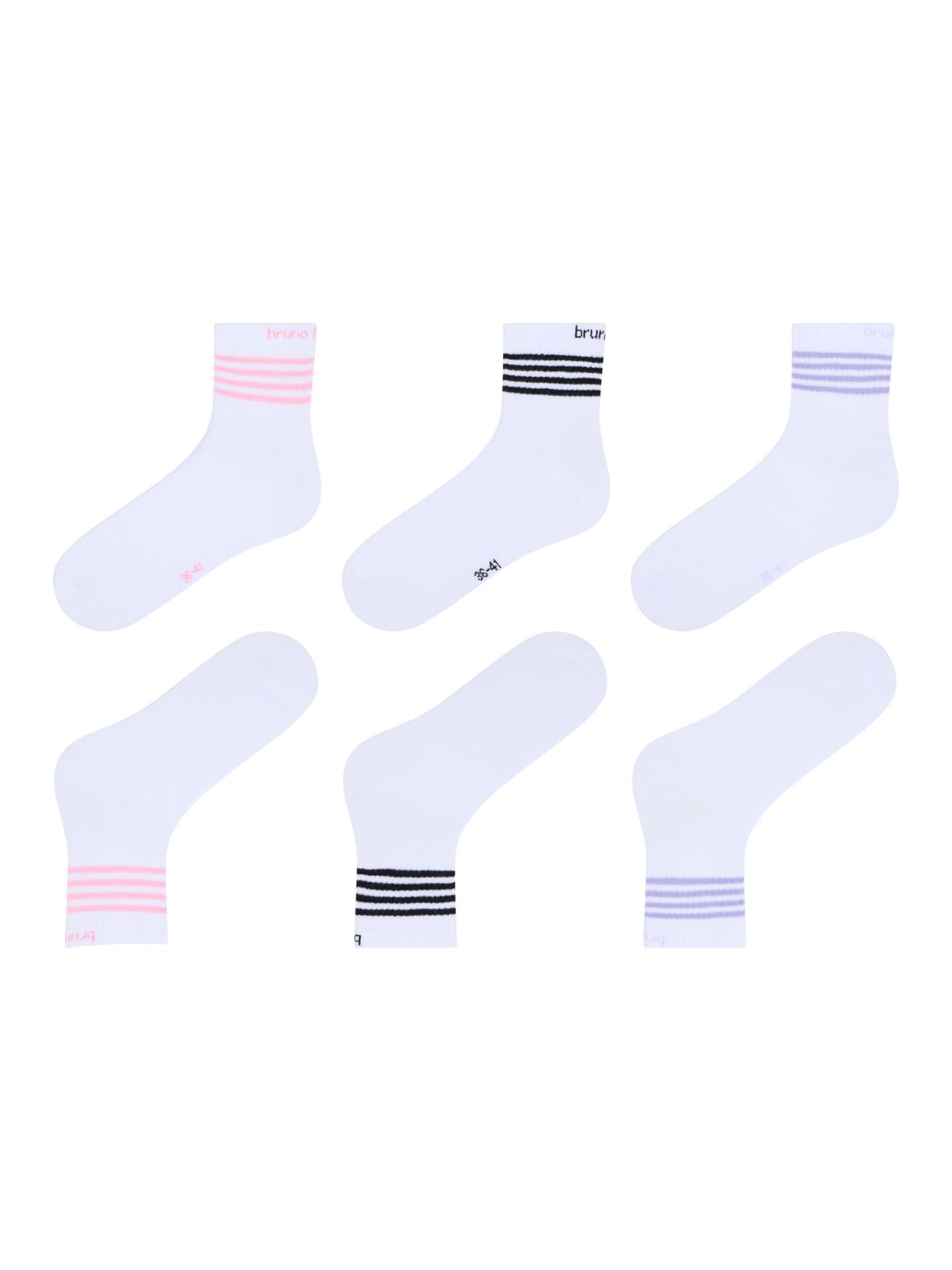Quartersocken, 3er Pack