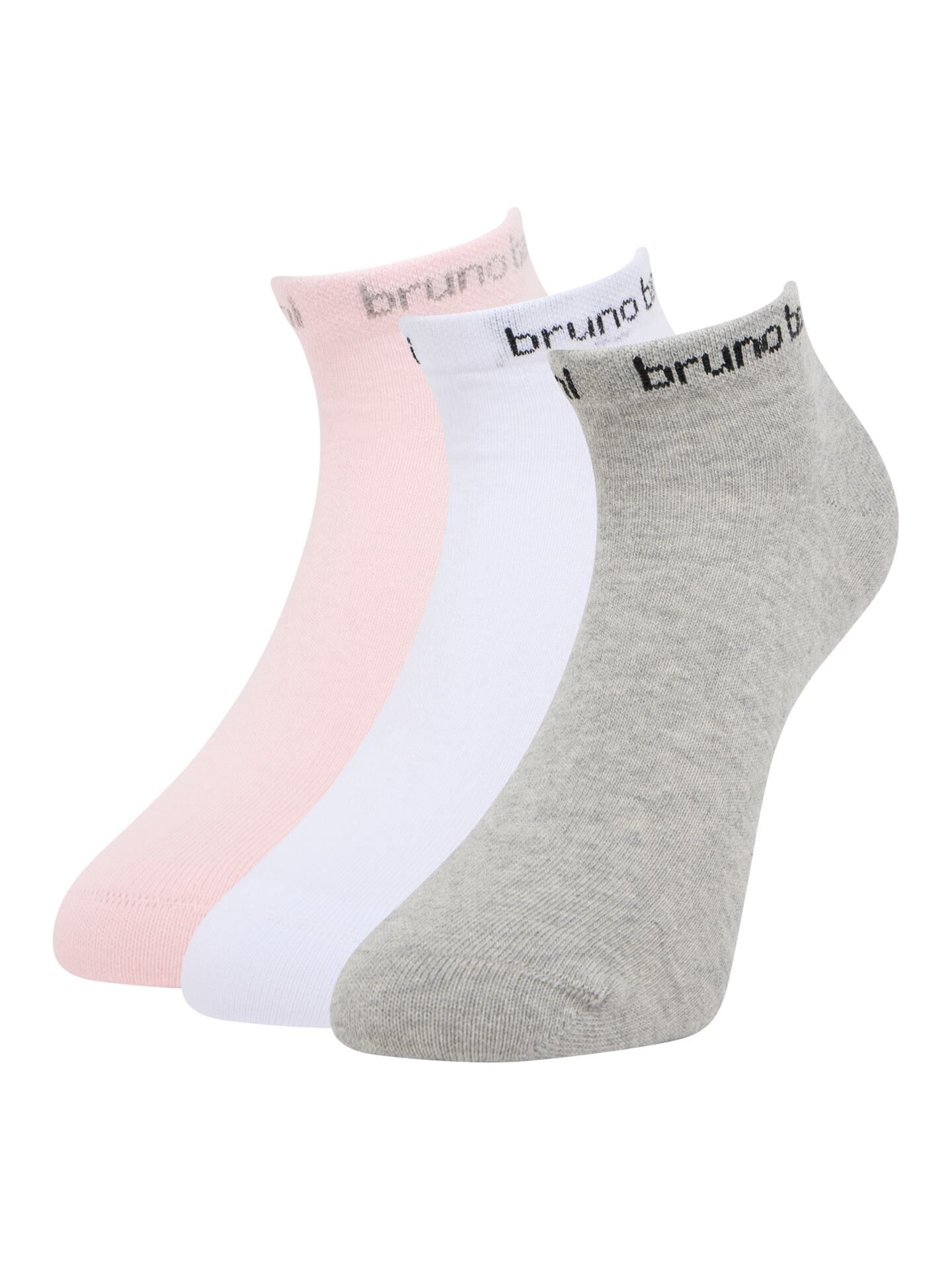 Damen Sneakersocken, 3er Pack