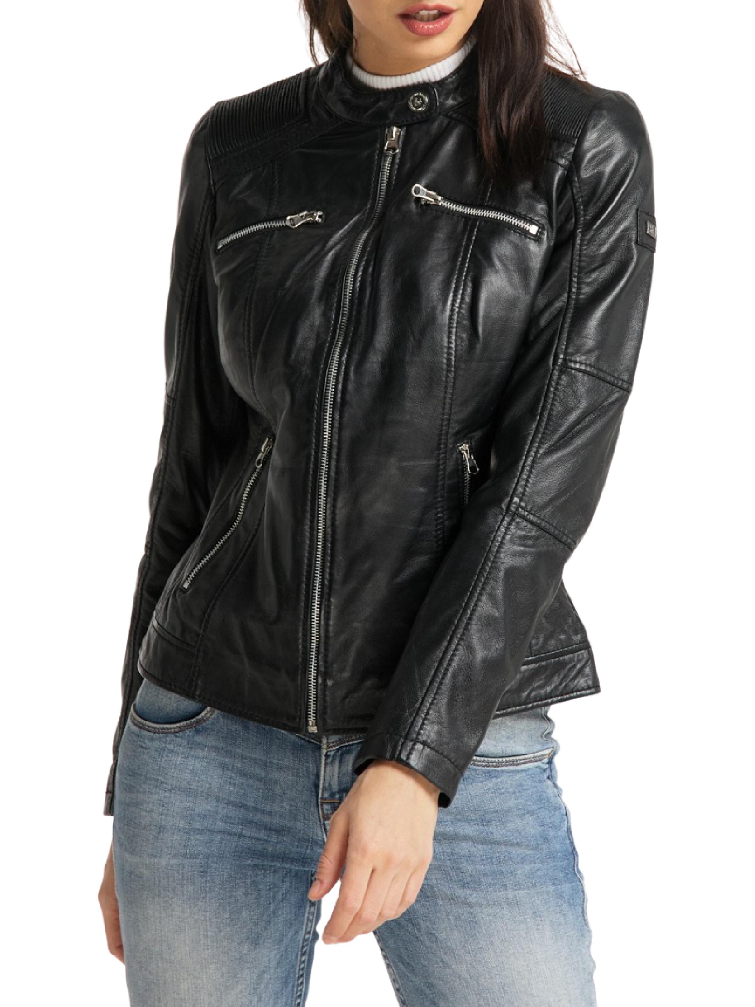 Lederjacke