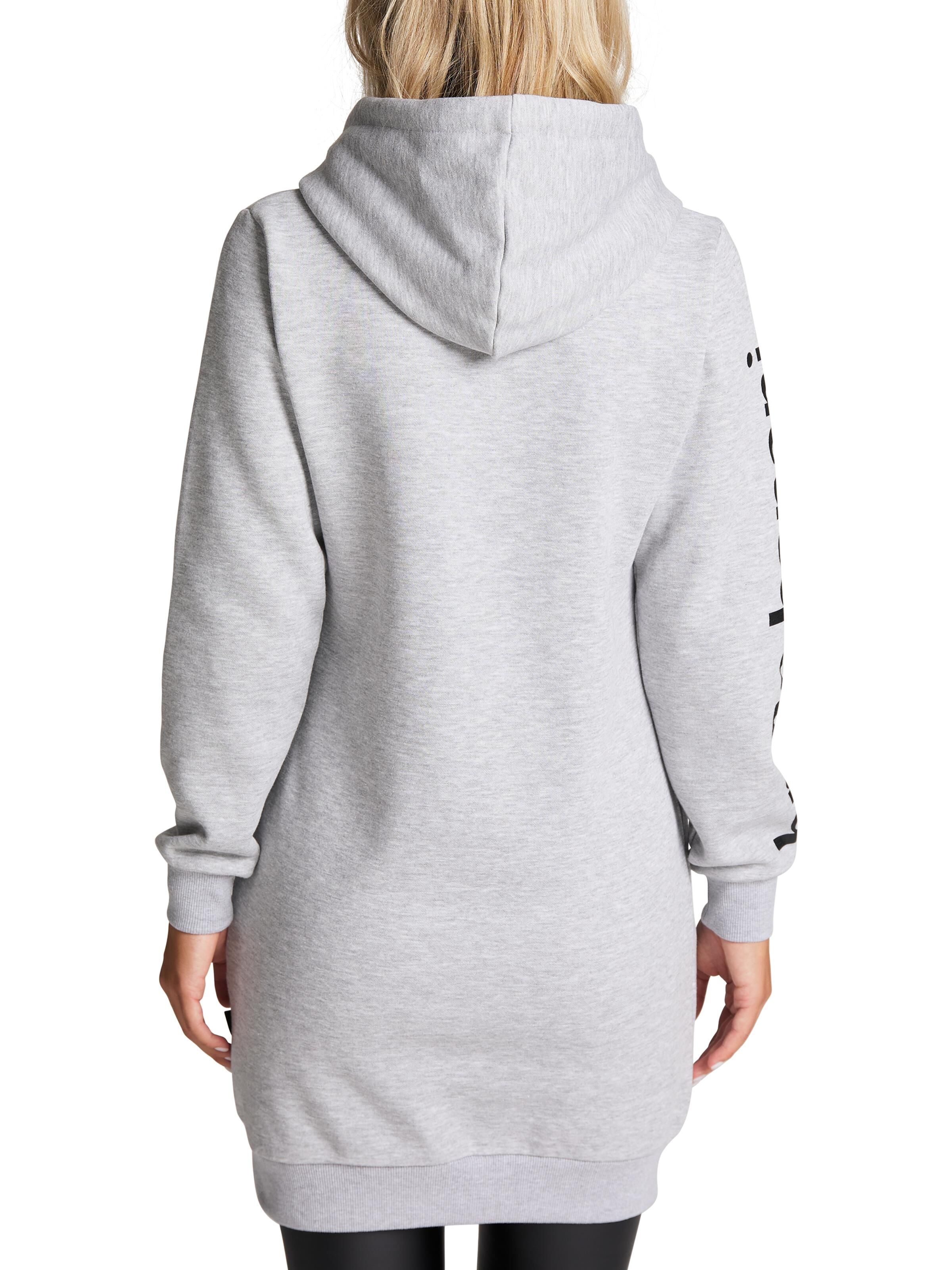 Sweatkleid mit Kapuze