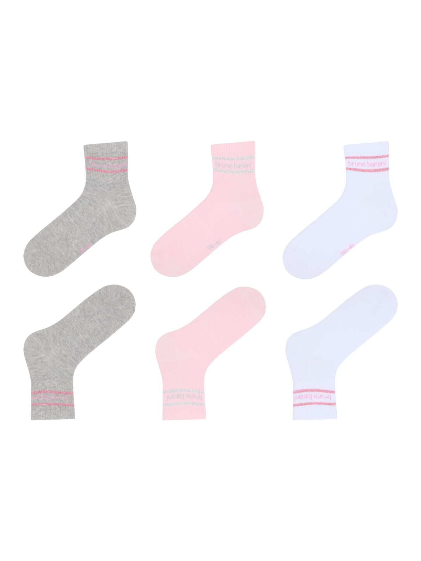 Quartersocken, 3er Pack