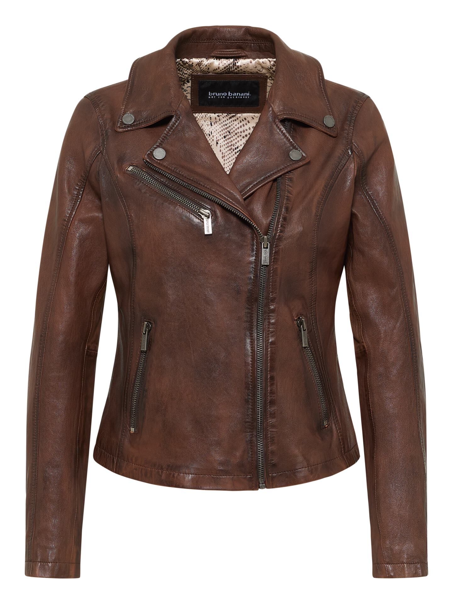 Damen Lederjacke mit Wachsfinish
