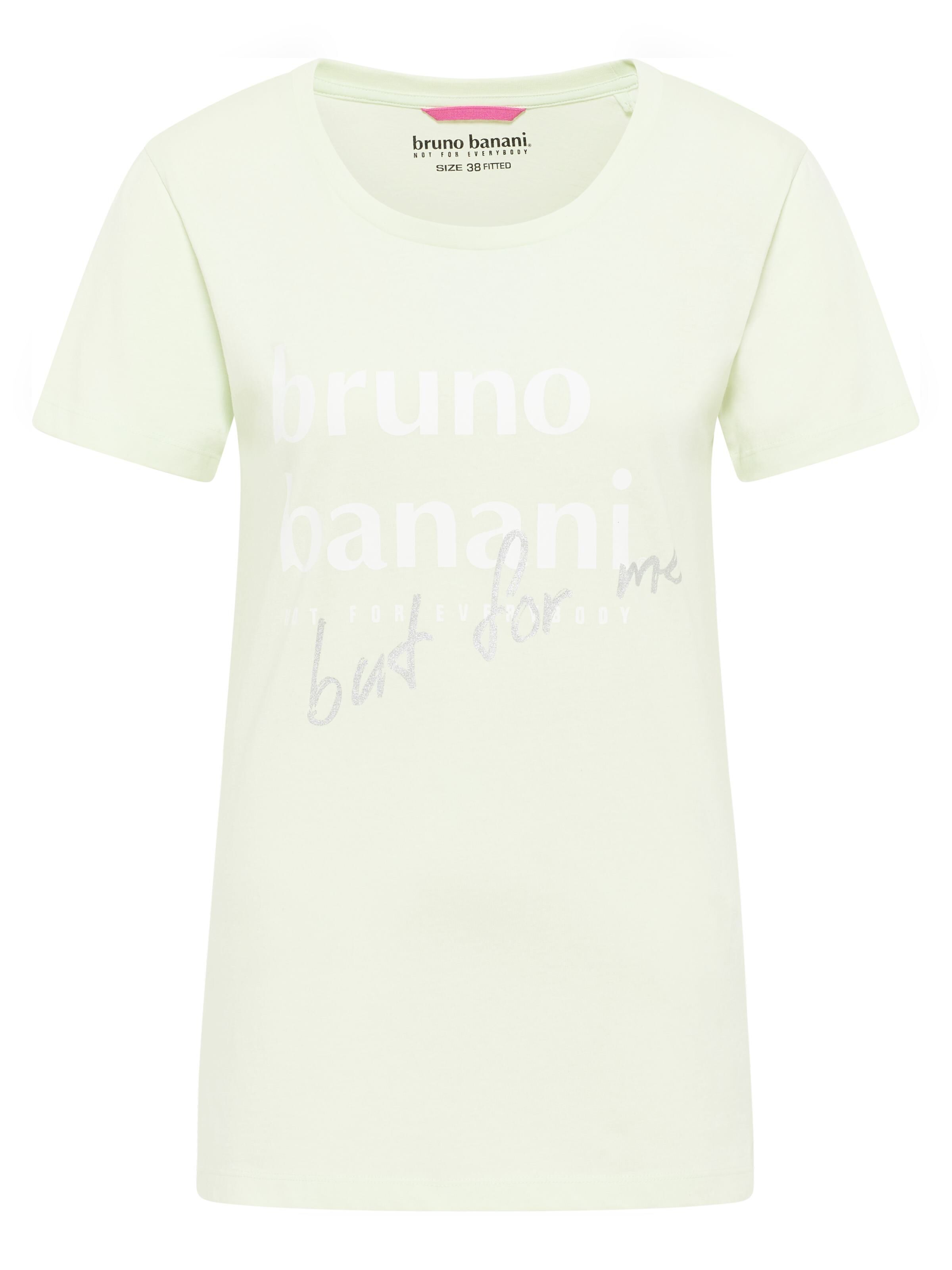 Rundhals T-Shirt mit Logo