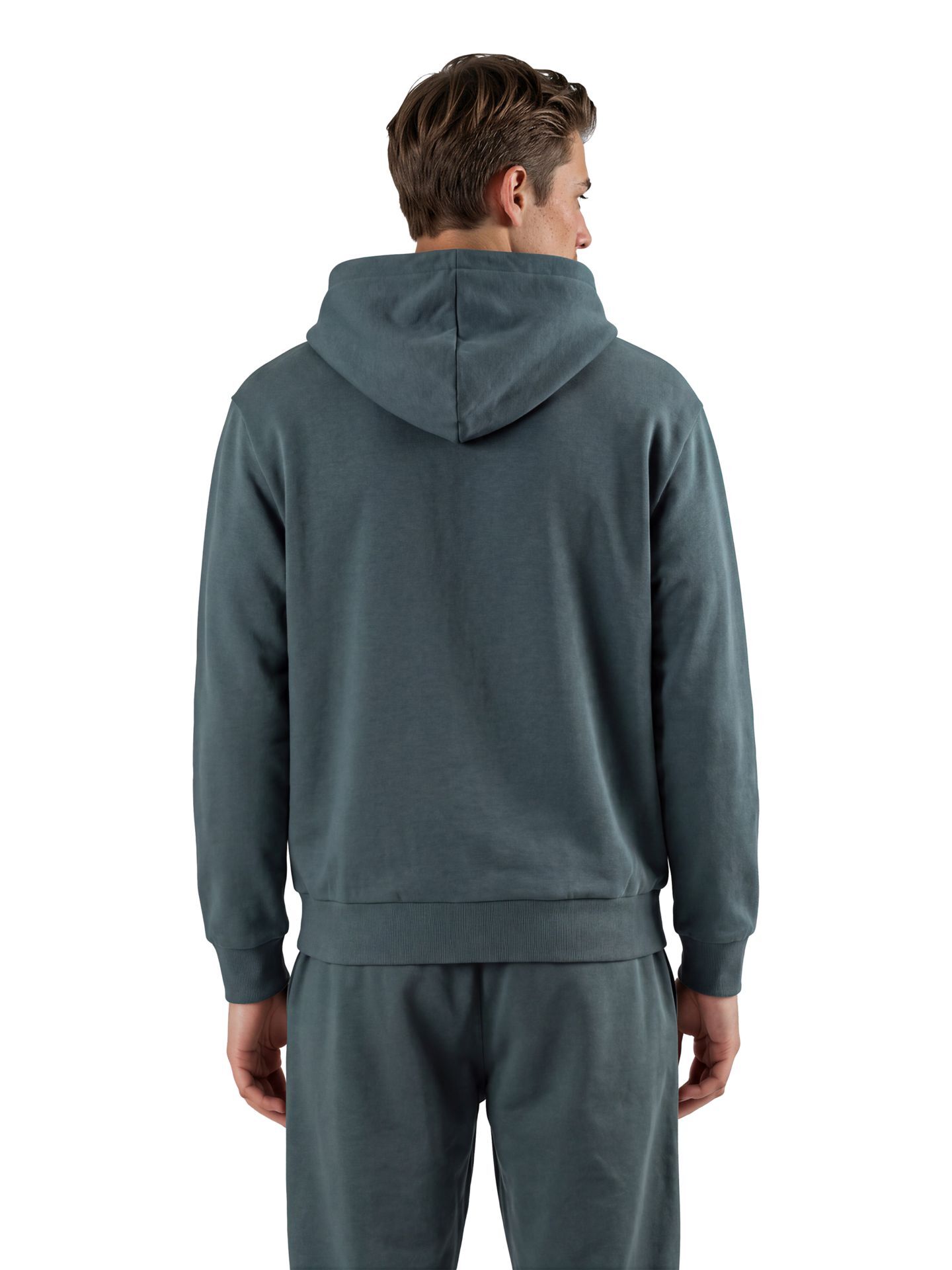  Herren Basic Sweatjacke