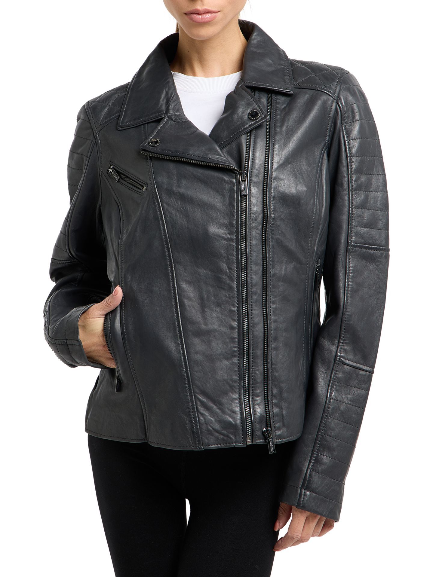 Damen Lederjacke
