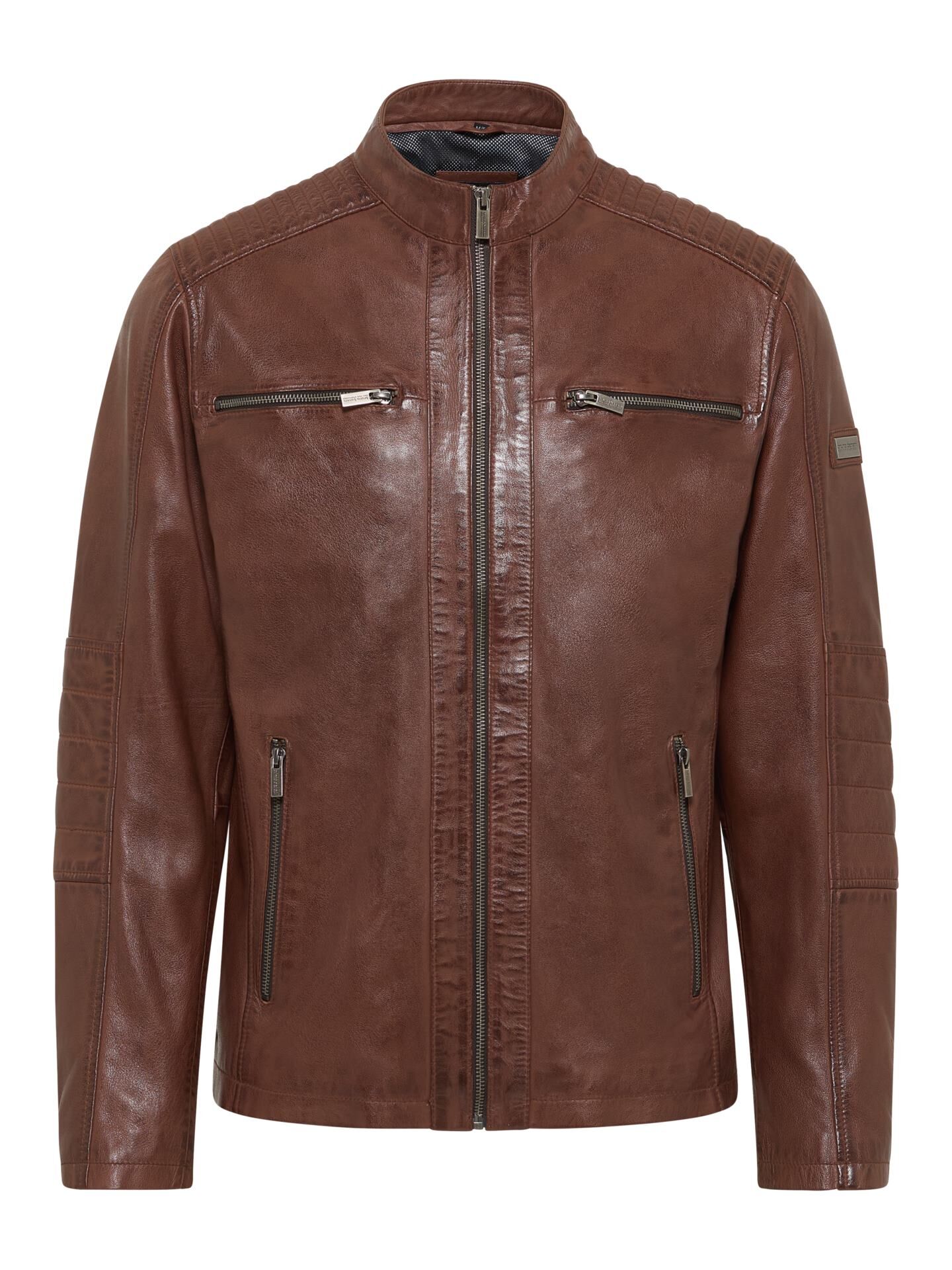 Biker Lederjacke