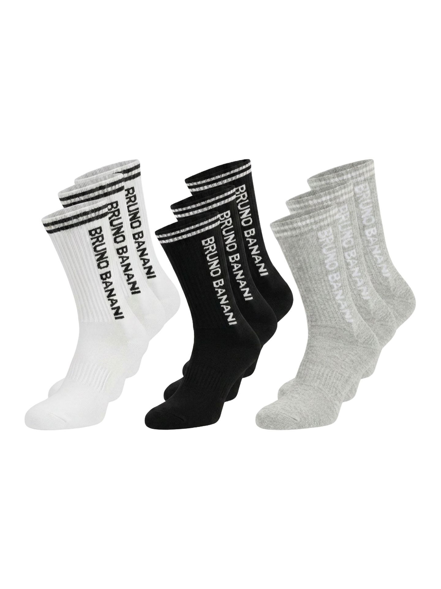  Unisex Sportsocken, 9er Pack