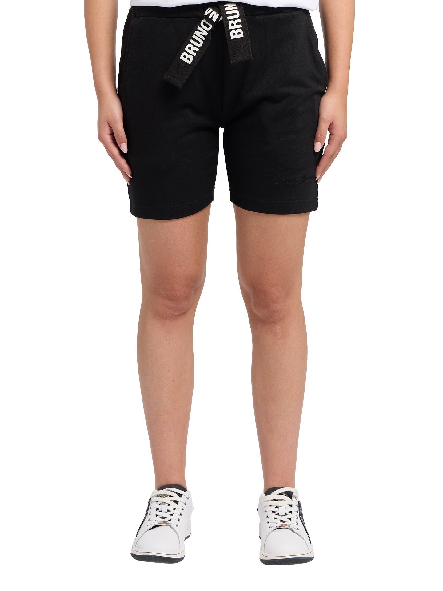 Sweatshort mit Logopiping