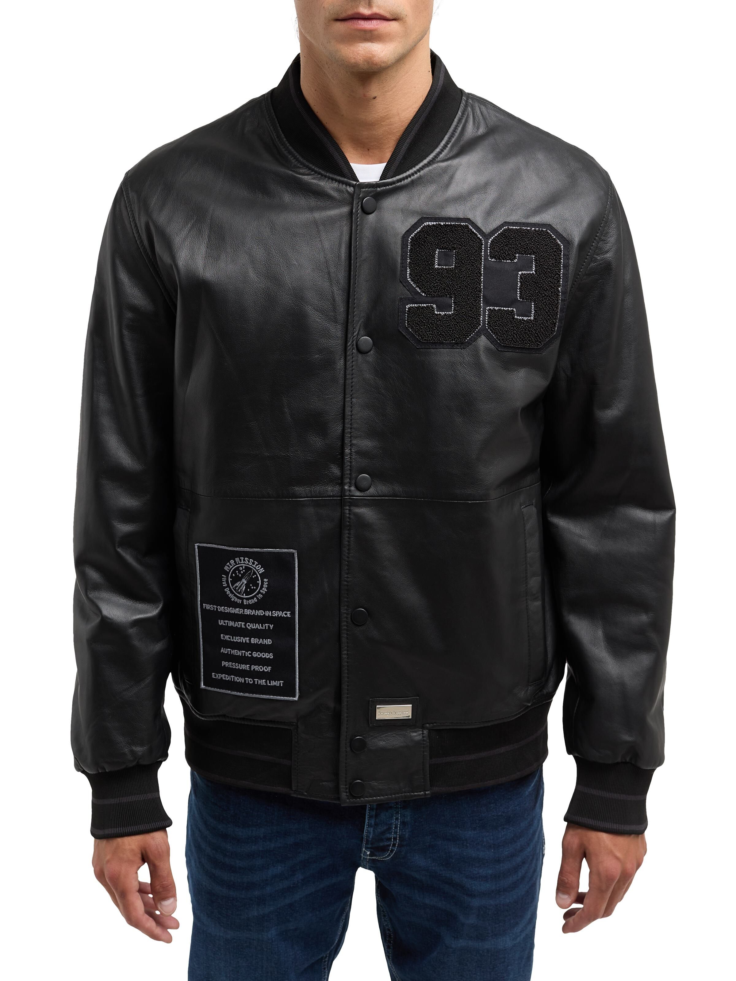 Herren Lederblouson