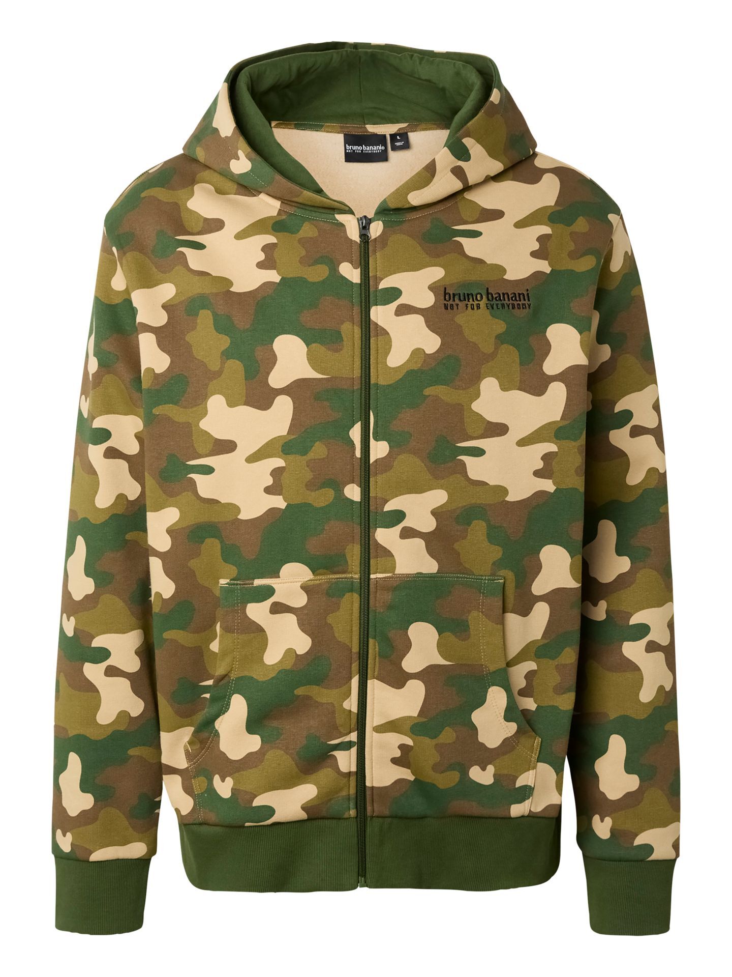  Herren Basic Sweatjacke