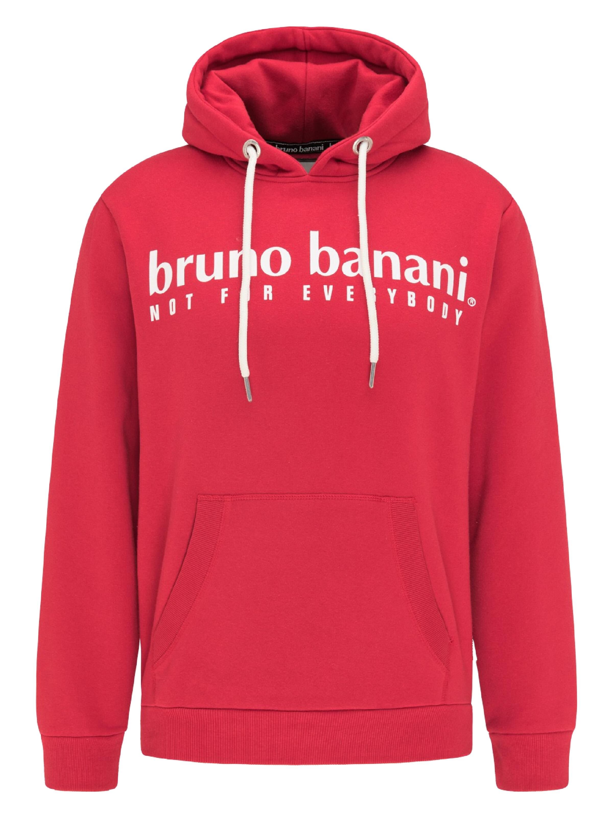 Pullover Bruno Banani Hoodie Mit Logo Rot XXL BB-100688-36-XXL