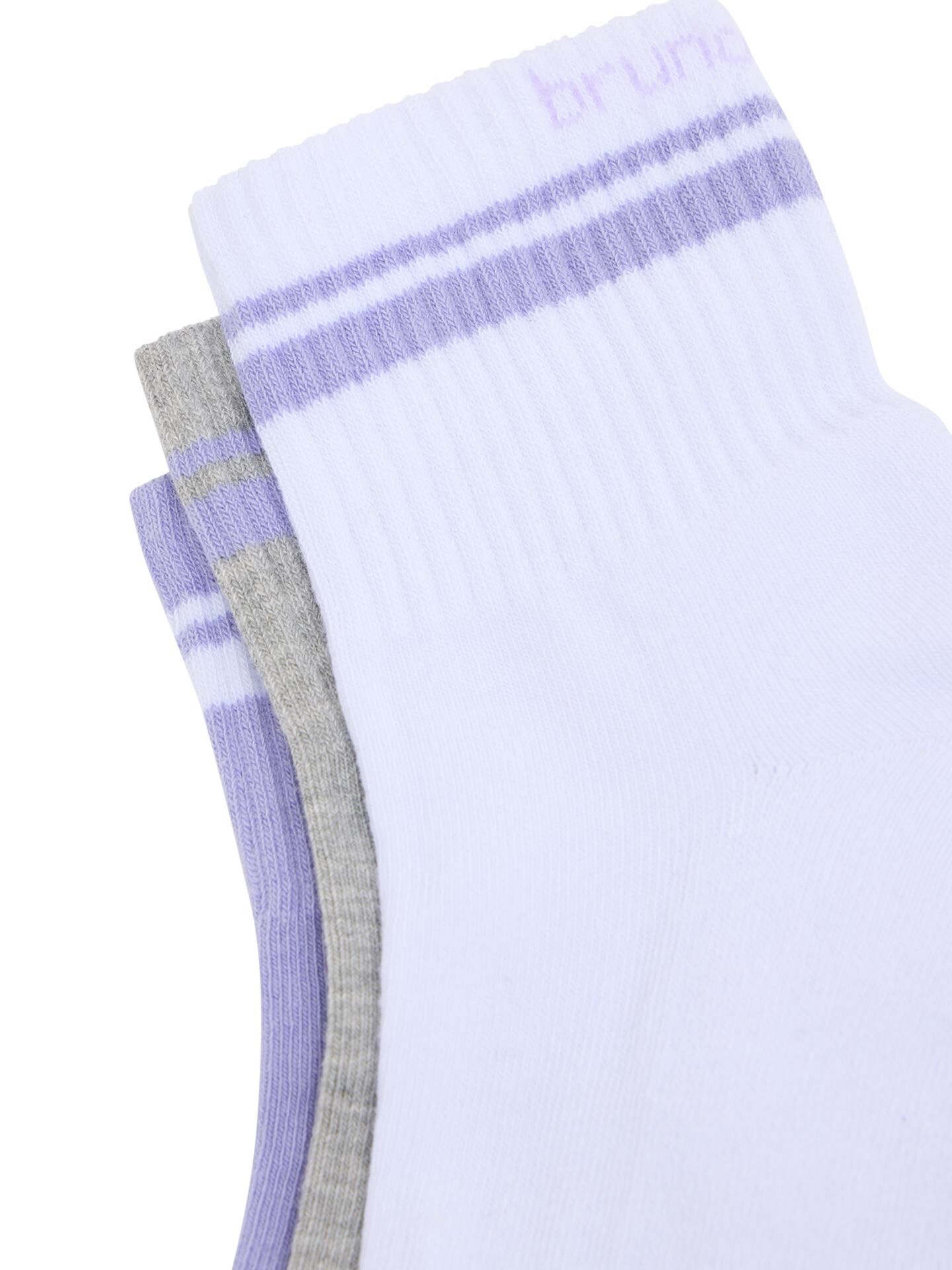 Quartersocken, 3er Pack