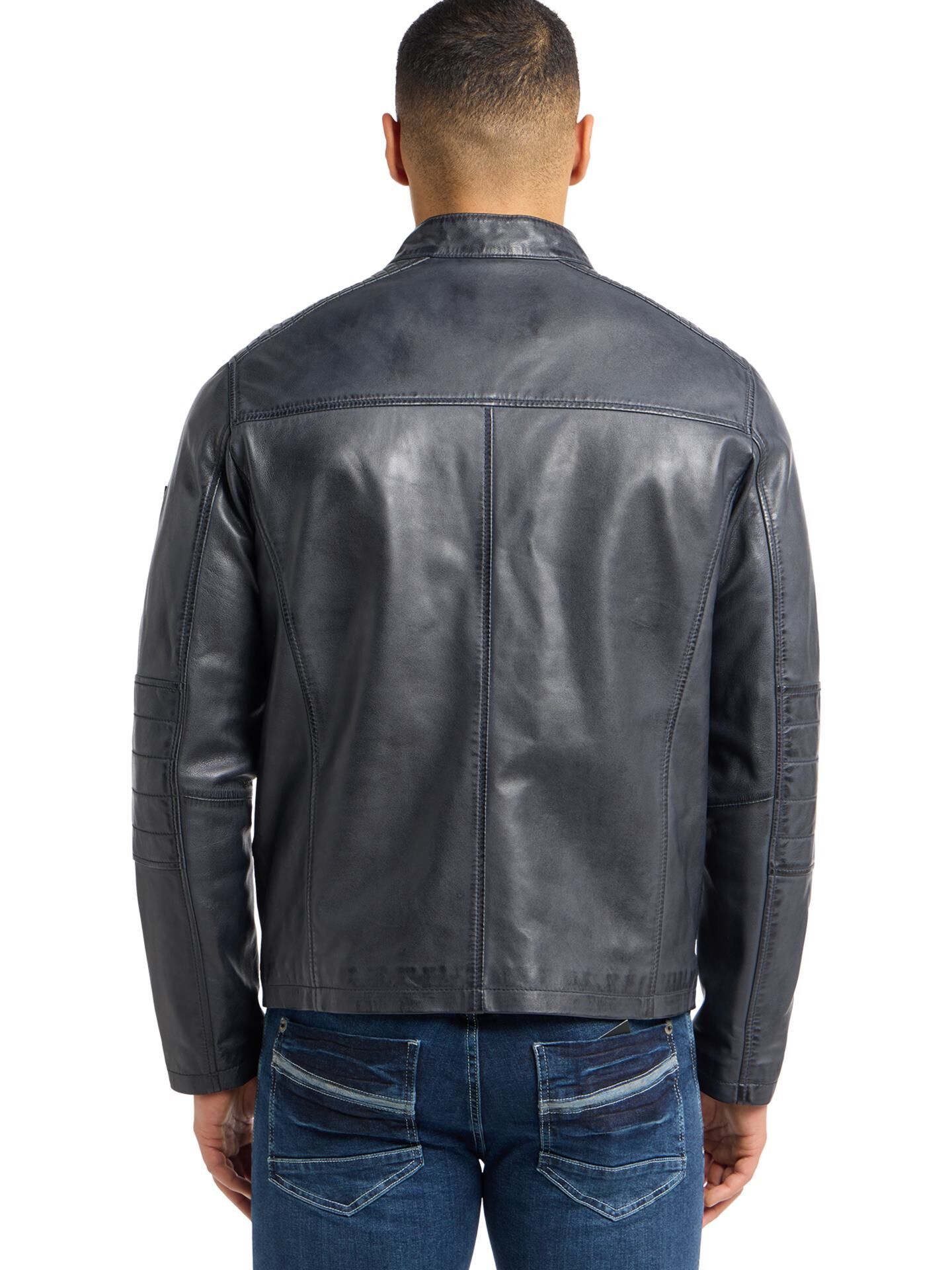  Biker Lederjacke