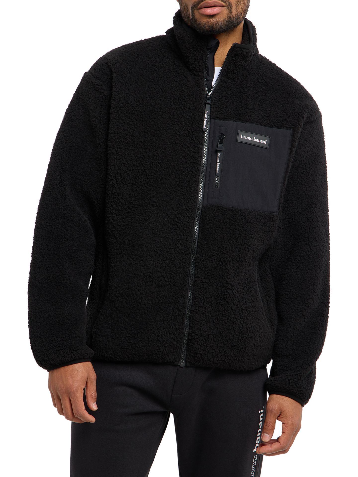  Herren Teddy Sherpa Jacke