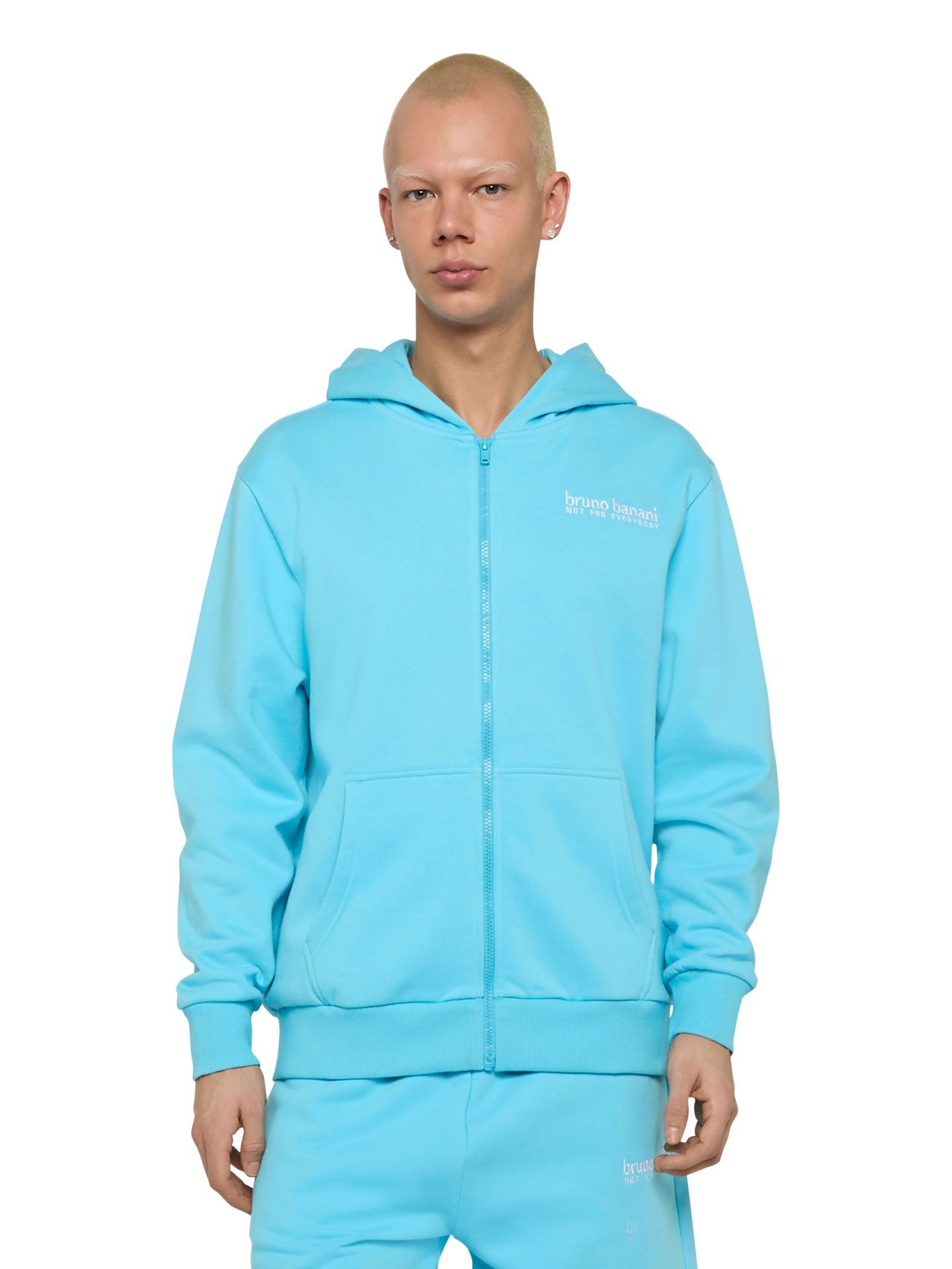  Herren Basic Sweatjacke