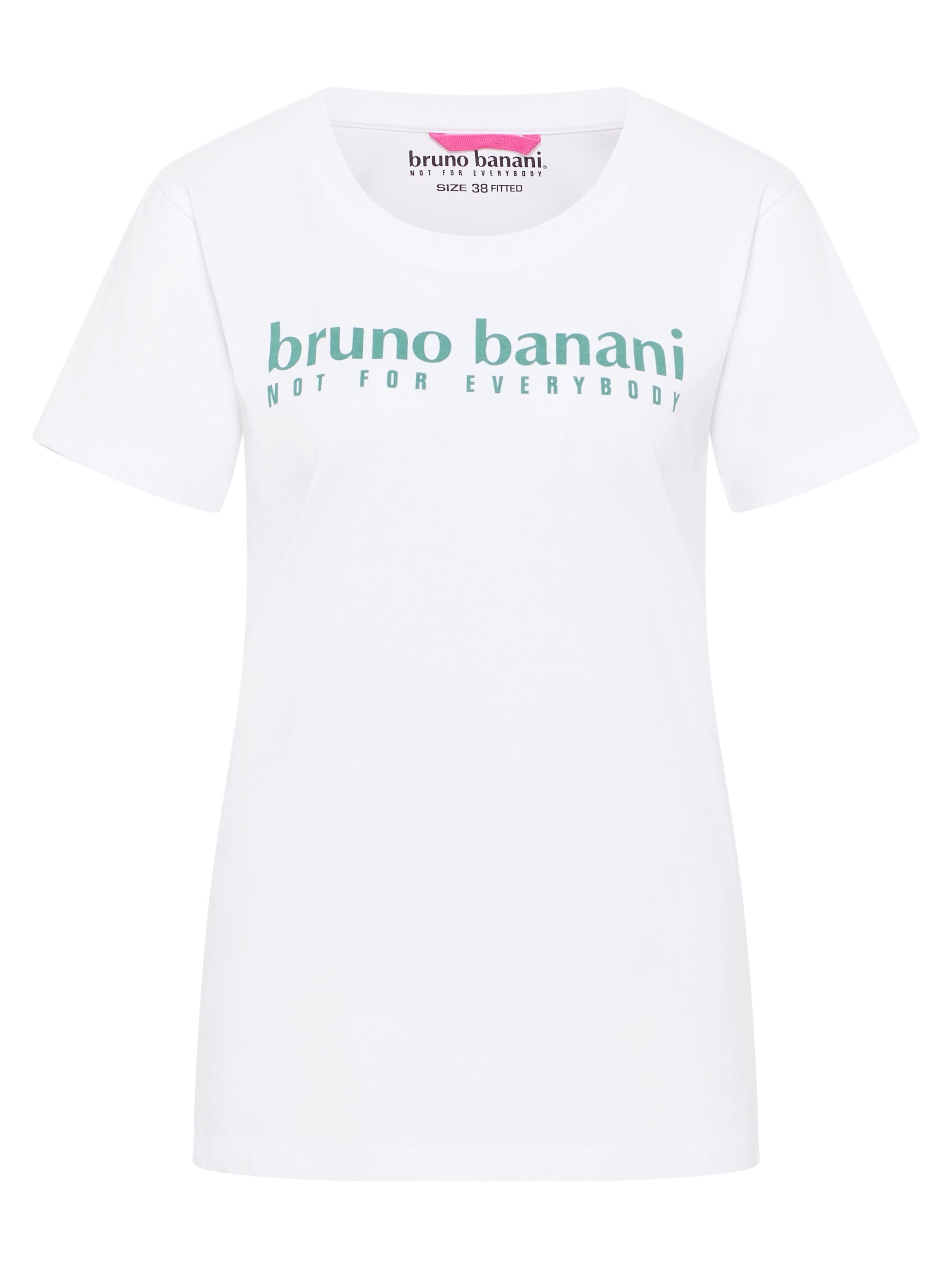 Rundhals T-Shirt mit Logo