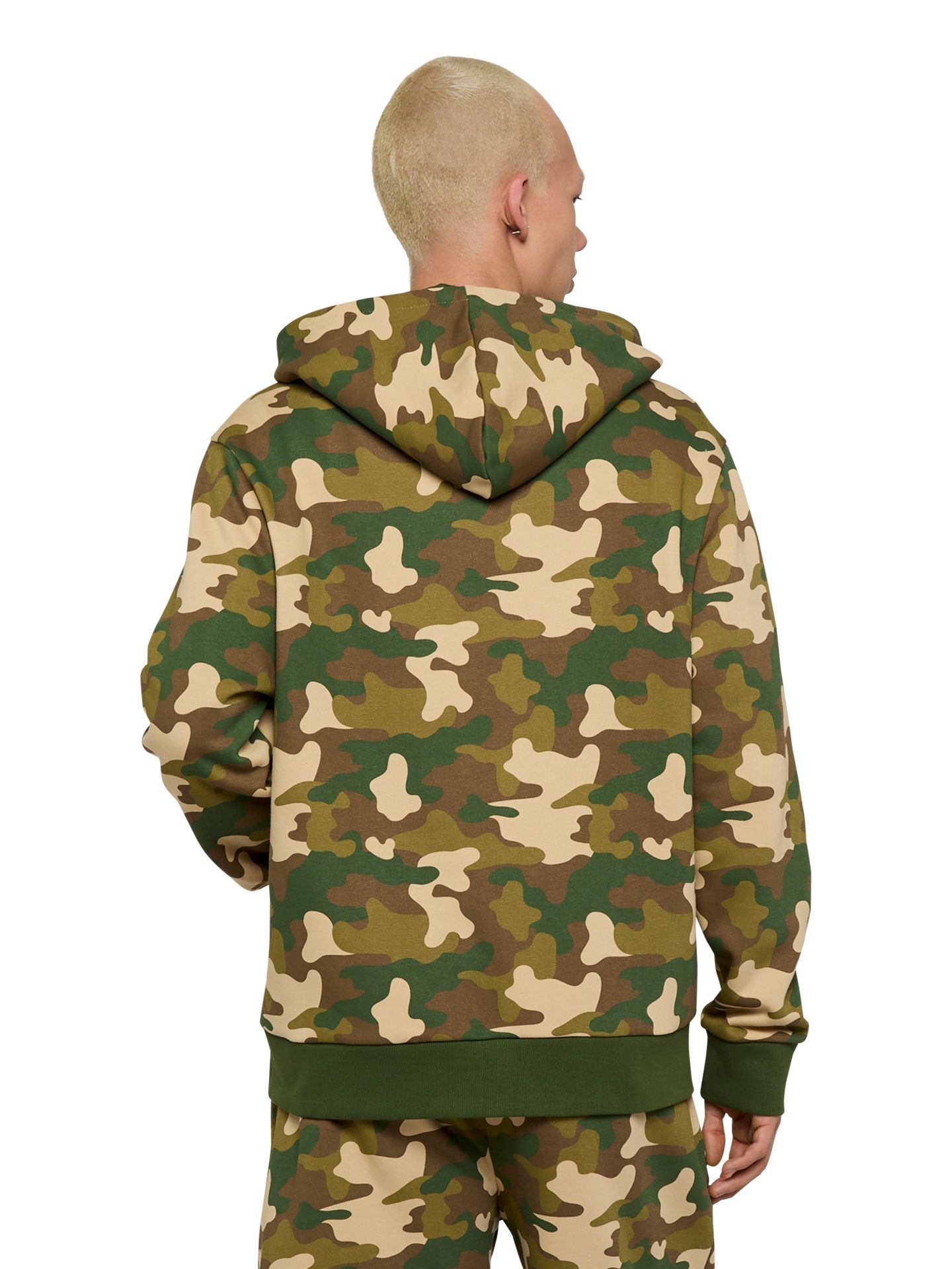  Herren Basic Sweatjacke