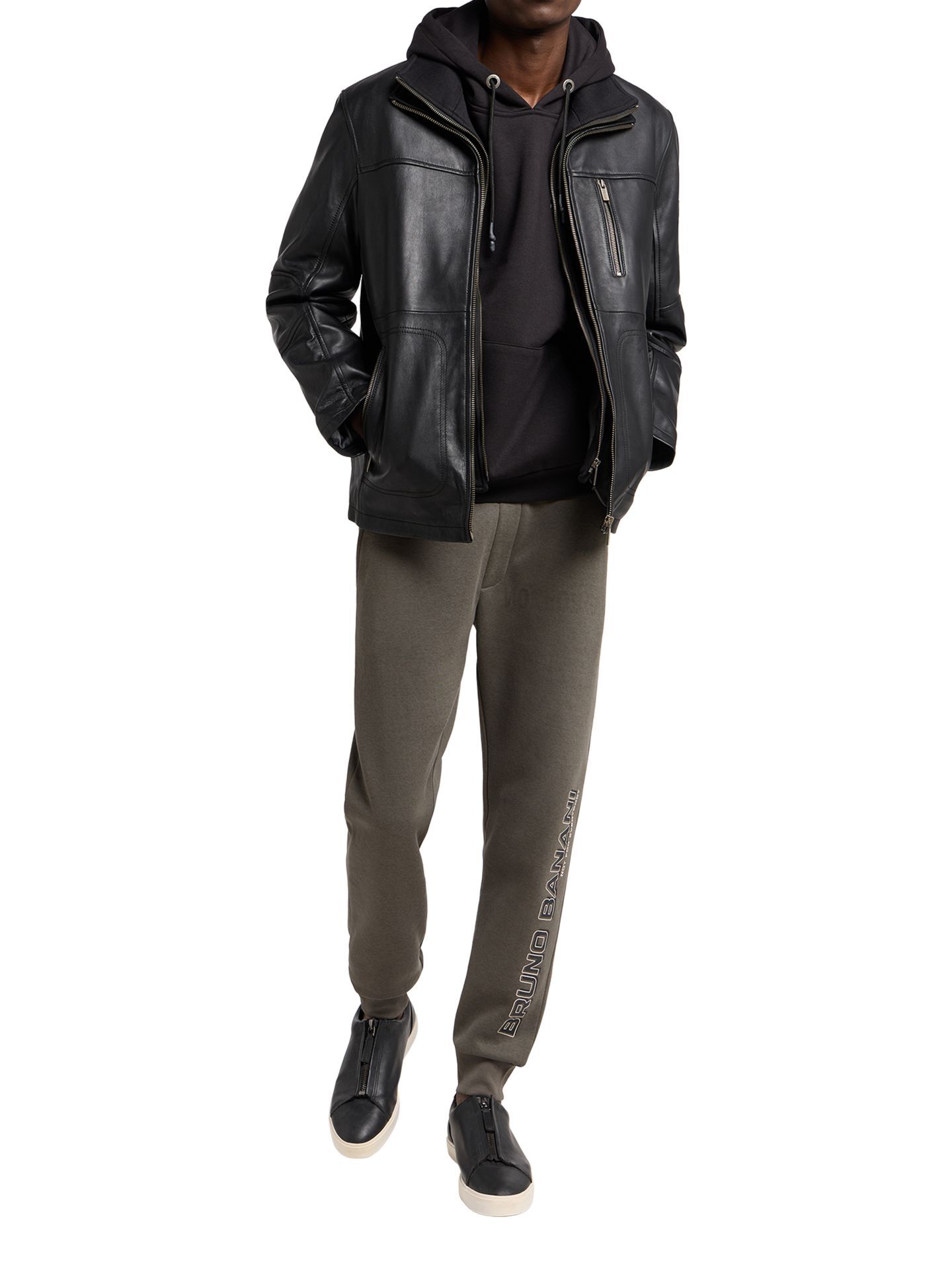  Winter Lederjacke
