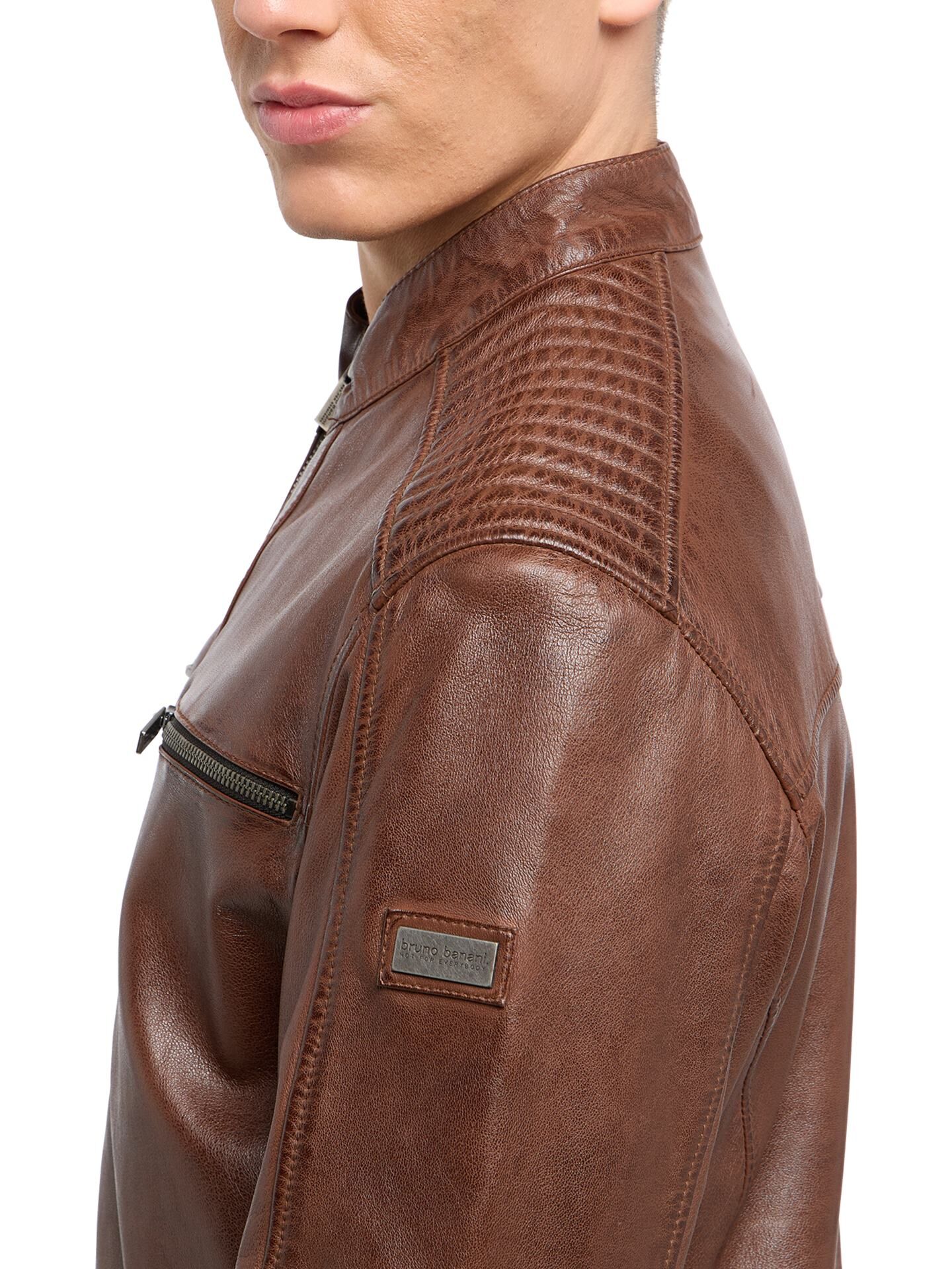  Biker Lederjacke